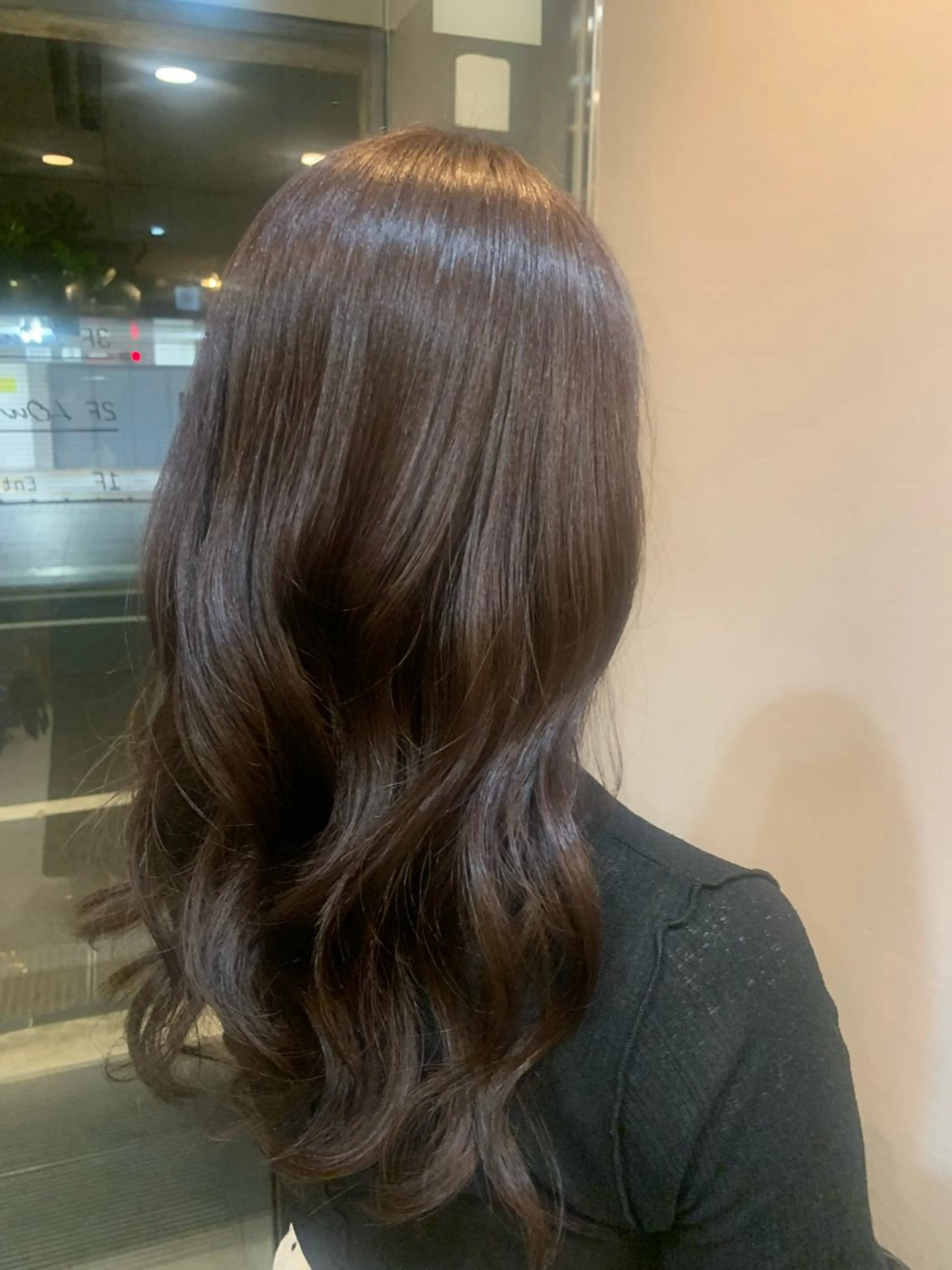 ロング カラー カット ヘアカラー カット🍋いらみな あかねLOuNICAのヘアスタイル