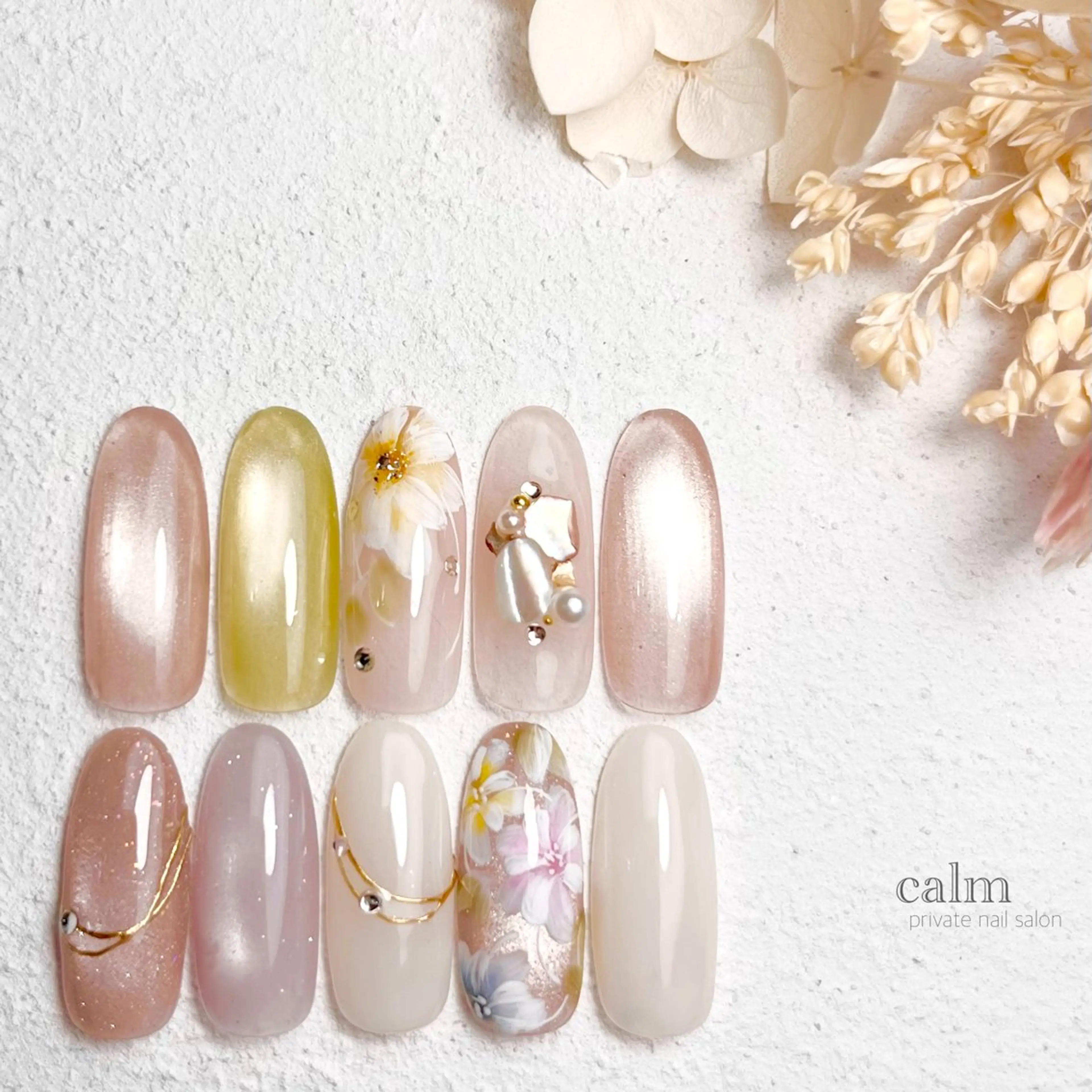 ネイル ハンドネイル calm 〔ｶｰﾑ〕のネイルデザイン