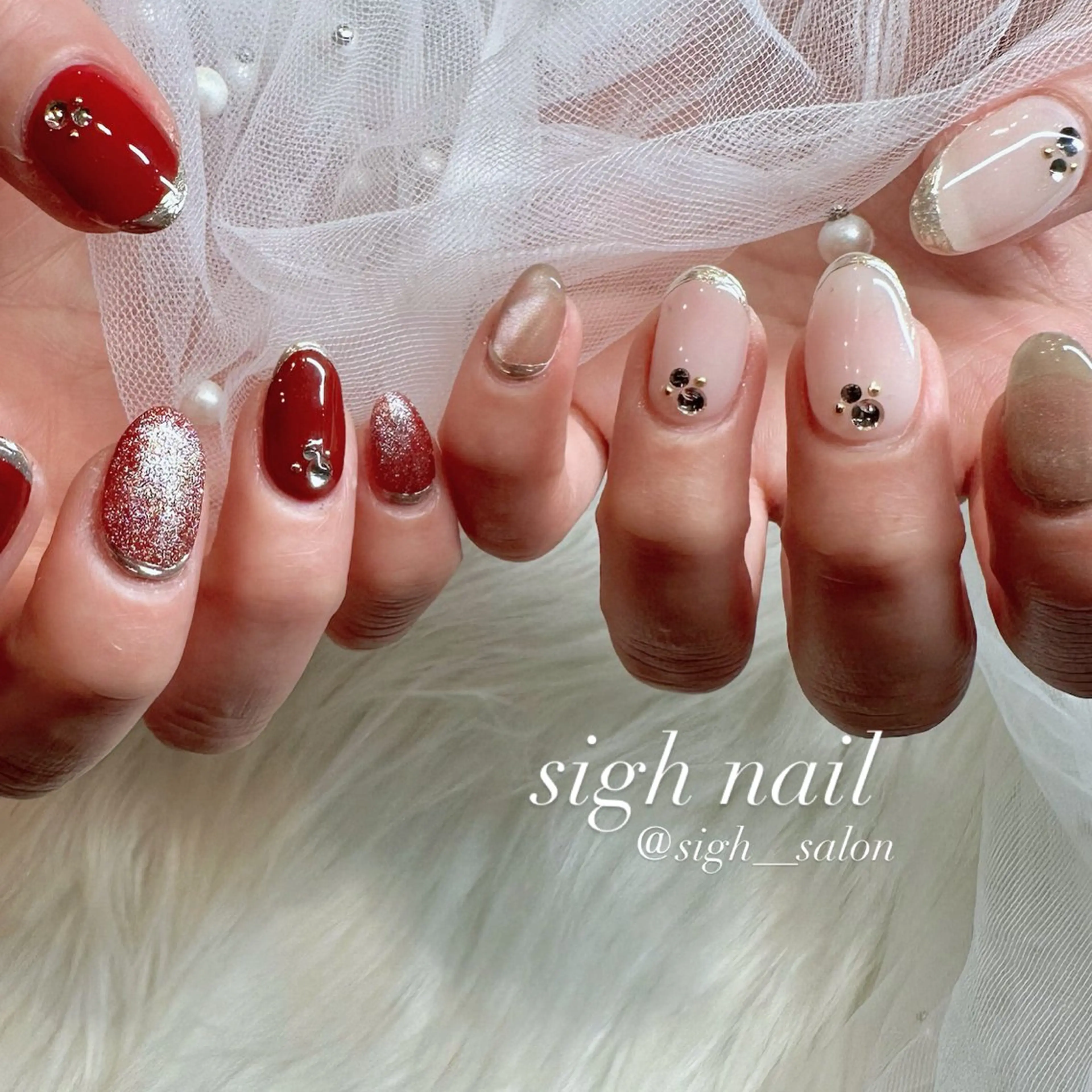 ネイル ハンドネイル sigh nail所属・sigh nail /岐阜羽島駅徒歩5分のネイルデザイン