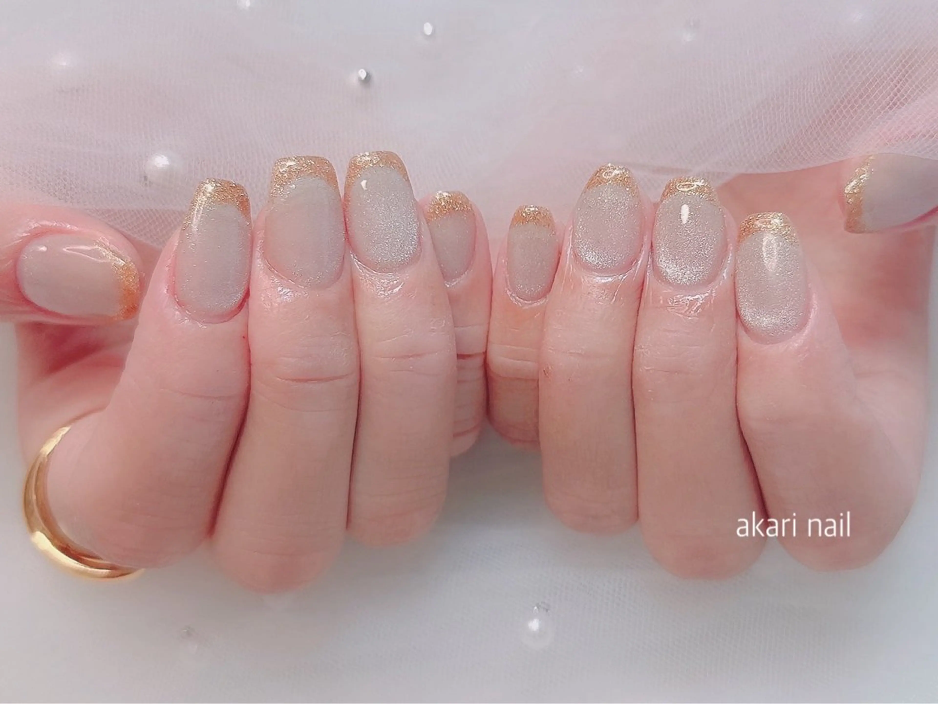 ネイル ハンドネイル フットネイル AKARI nail💅のネイルデザイン