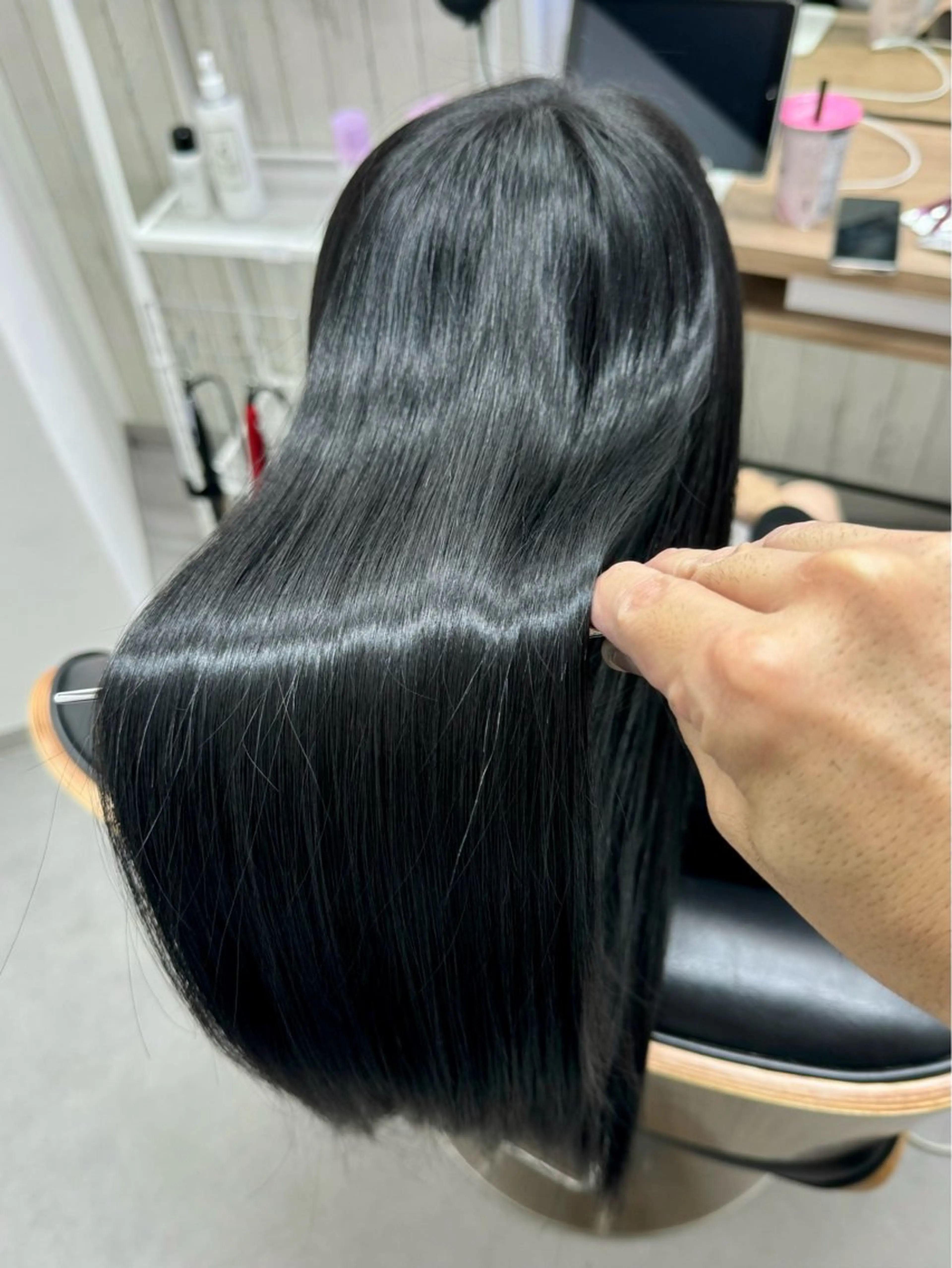ロング カラー アディクシーカラー イルミナカラー 髪質改善 縮毛矯正 トリートメント カット ヘアカラー トリートメント The Apartment of Solon 船橋 2nd所属・高橋潤⚜️NEO 髪質改善/縮毛矯正のヘアスタイル