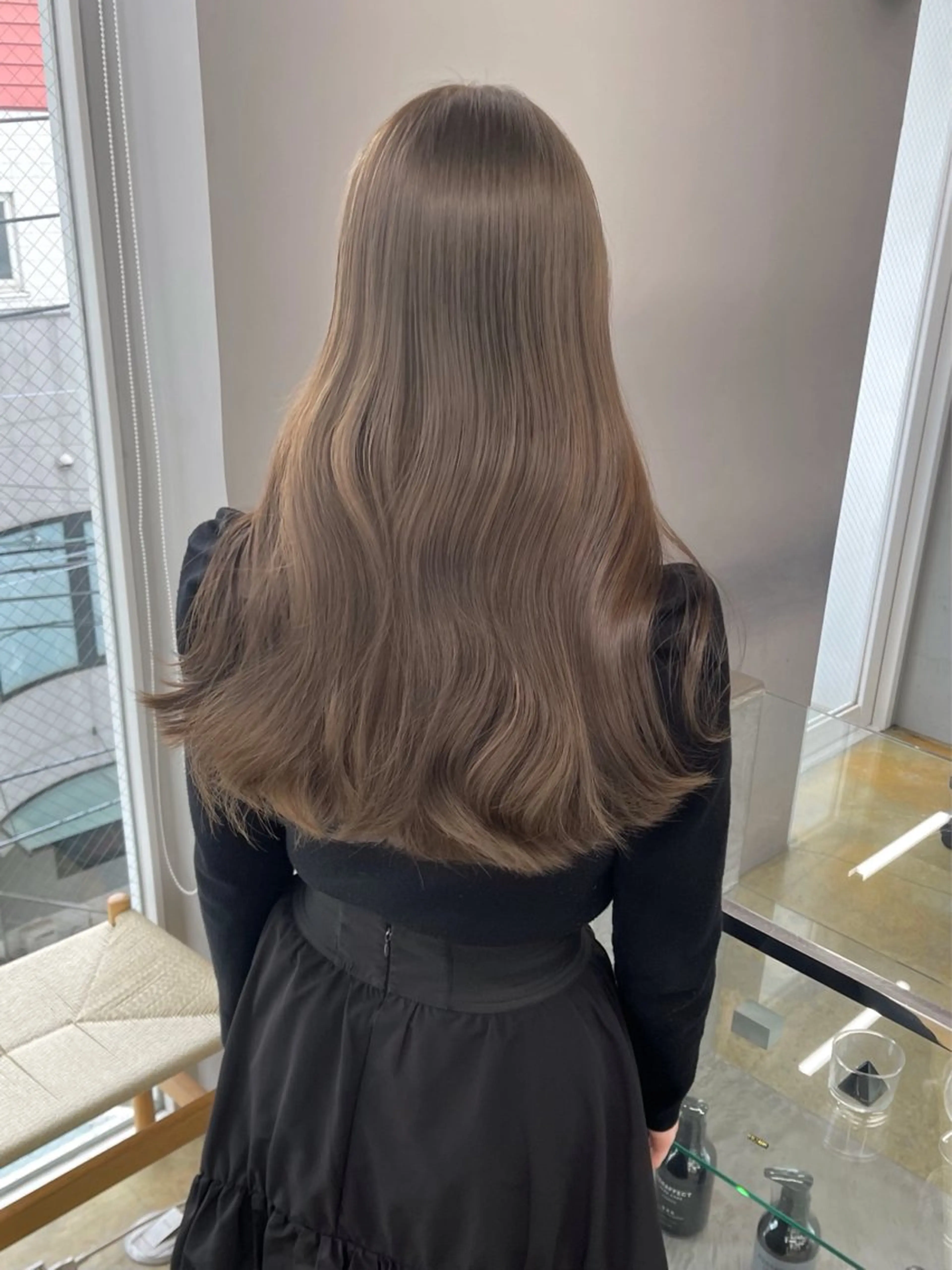 ロング mihiro 美優のヘアスタイル