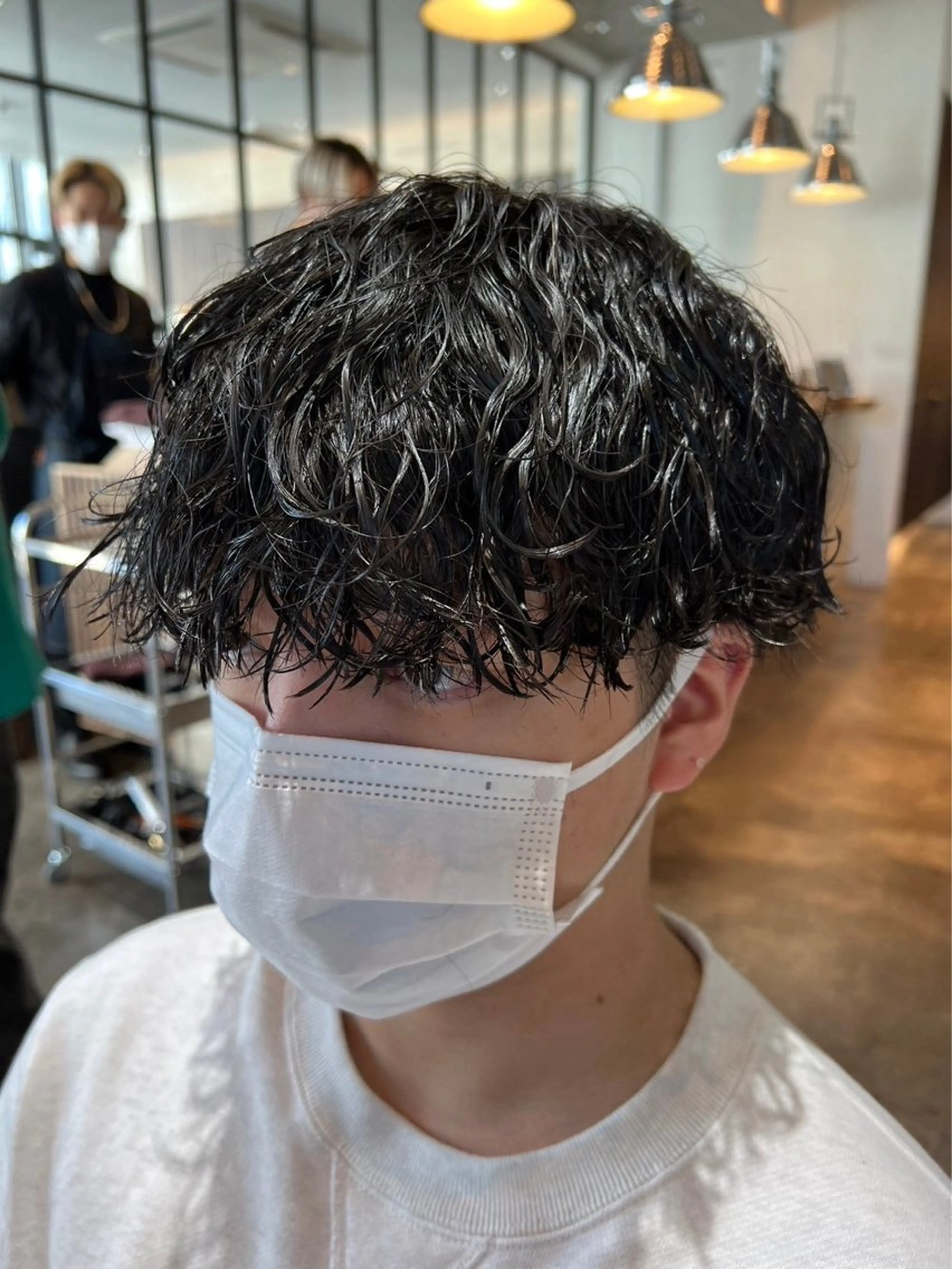 パーマ メンズ メンズパーマ カット パーマ トリートメント メンズ特化ニュアンス パーマ　RYOのヘアスタイル