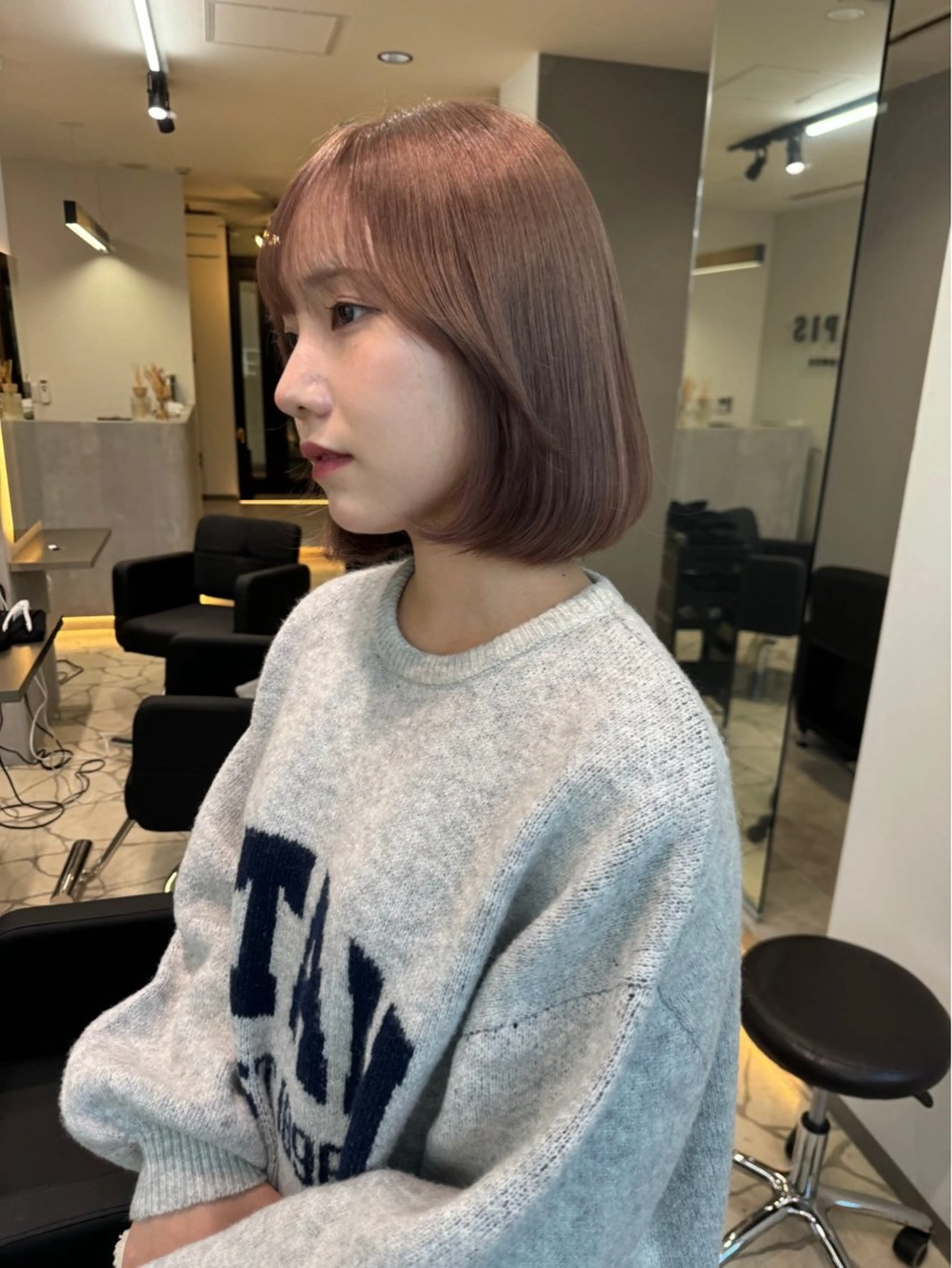 ショート カラー ヘアカラー lapis マリナのヘアスタイル