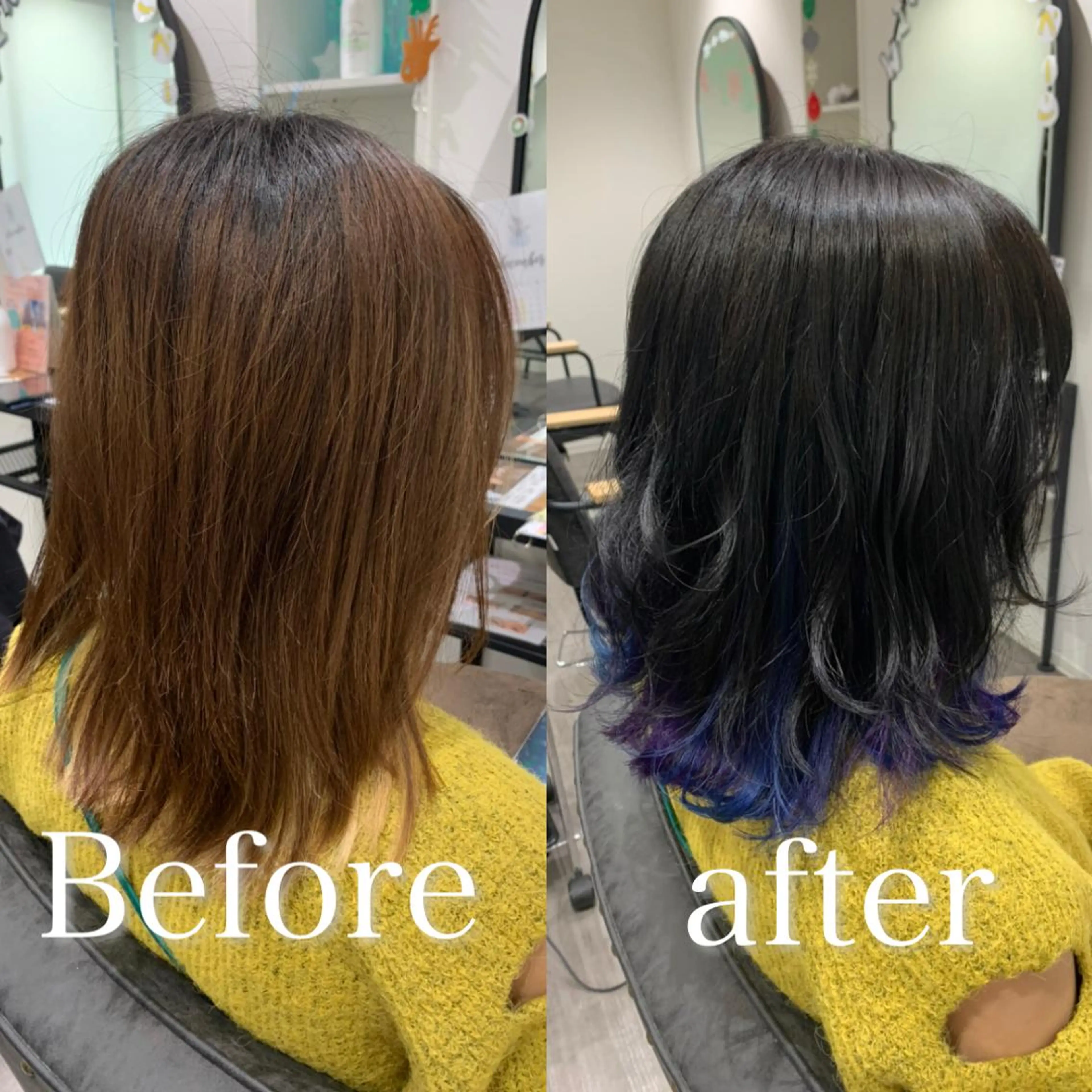 セミロング 【酸性ストレート】 宮下和明のヘアスタイル