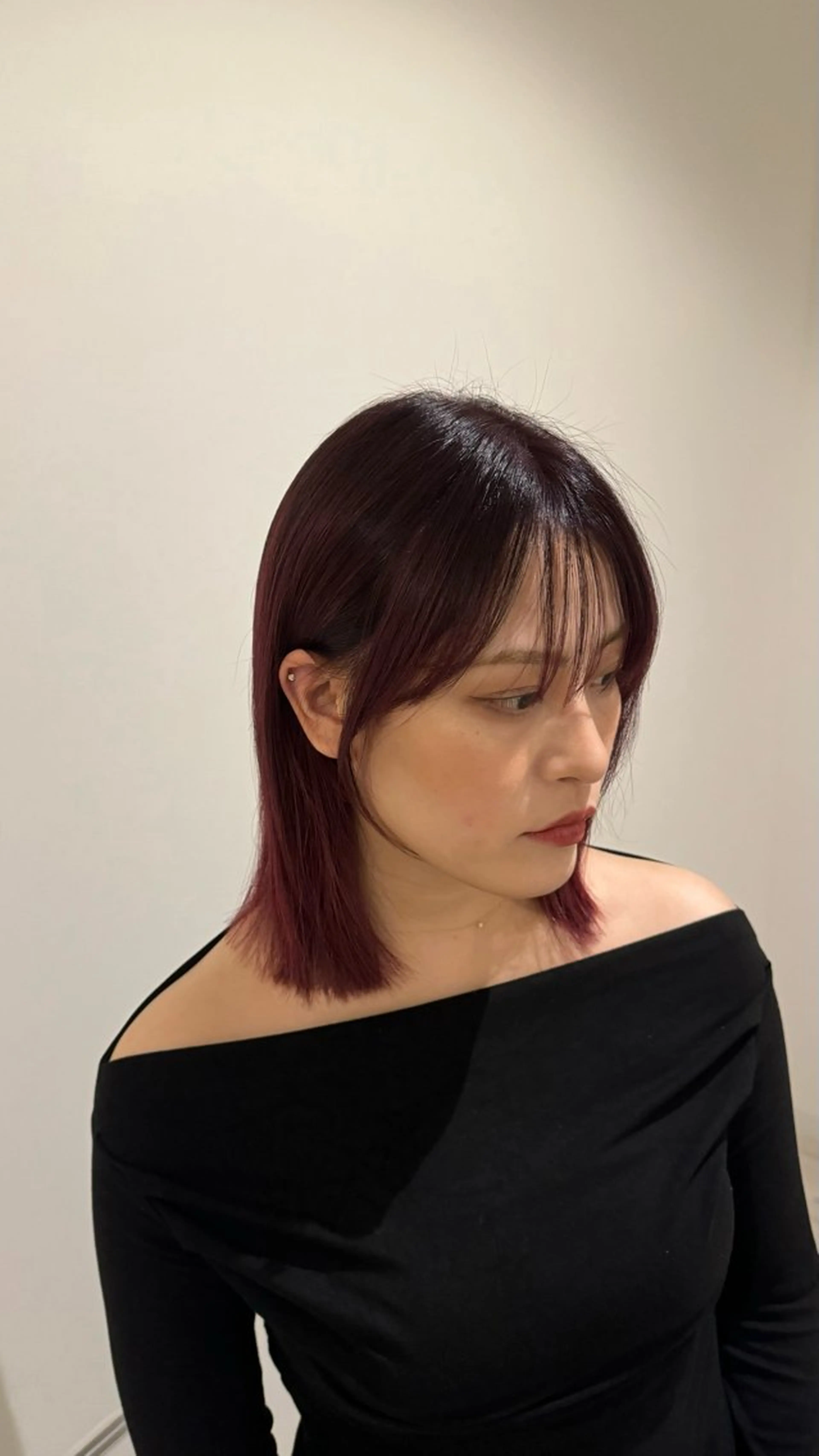 ミディアム カラー ブリーチ Real me　京都 四条烏丸ドゥエ店所属・タナカ｜ 京都美容師のヘアスタイル