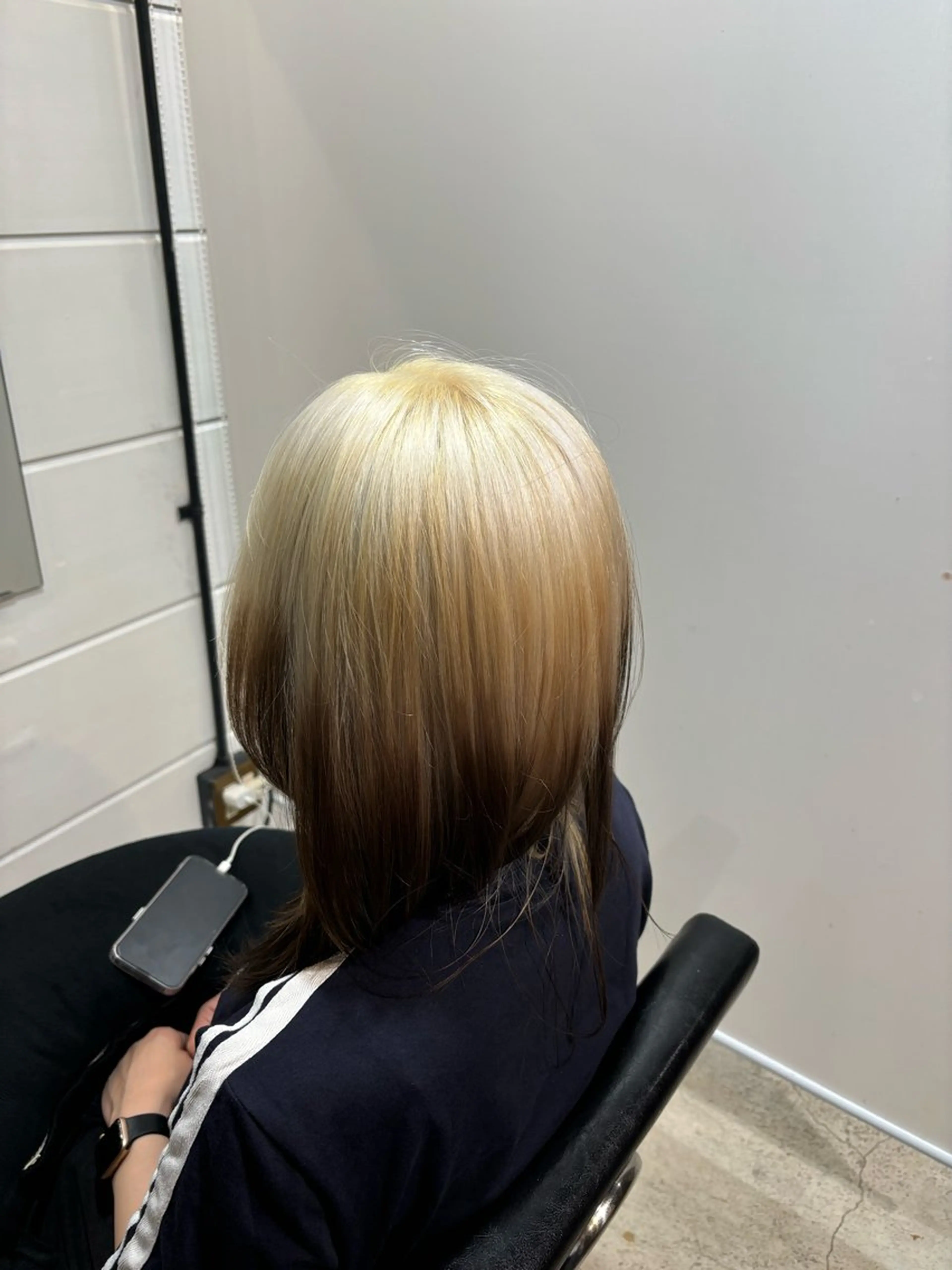 ミディアム Elme所属・デビュー前割引中🔥 平口はのんのヘアスタイル