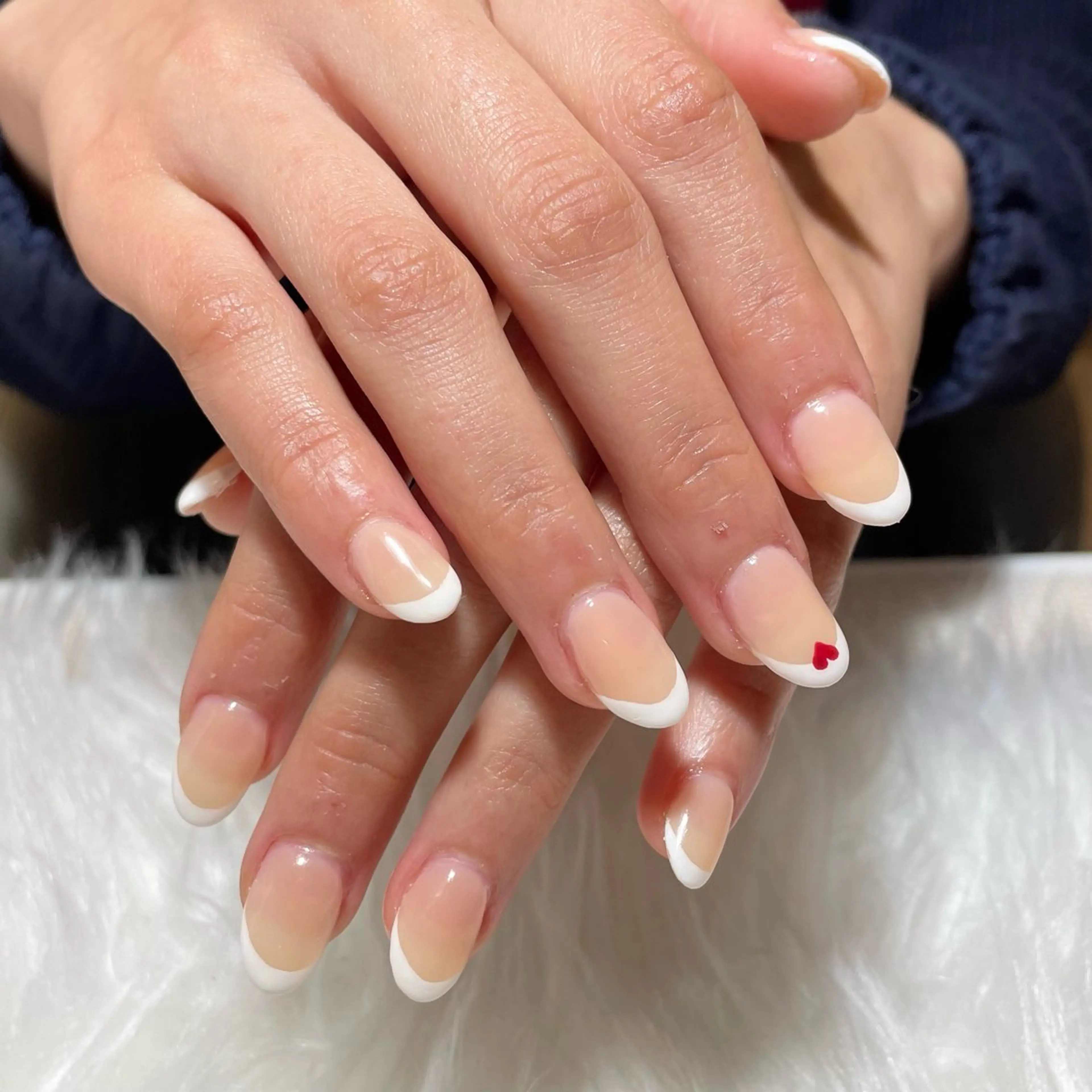 ネイル 長さ出し neige Kouzukiのネイルデザイン