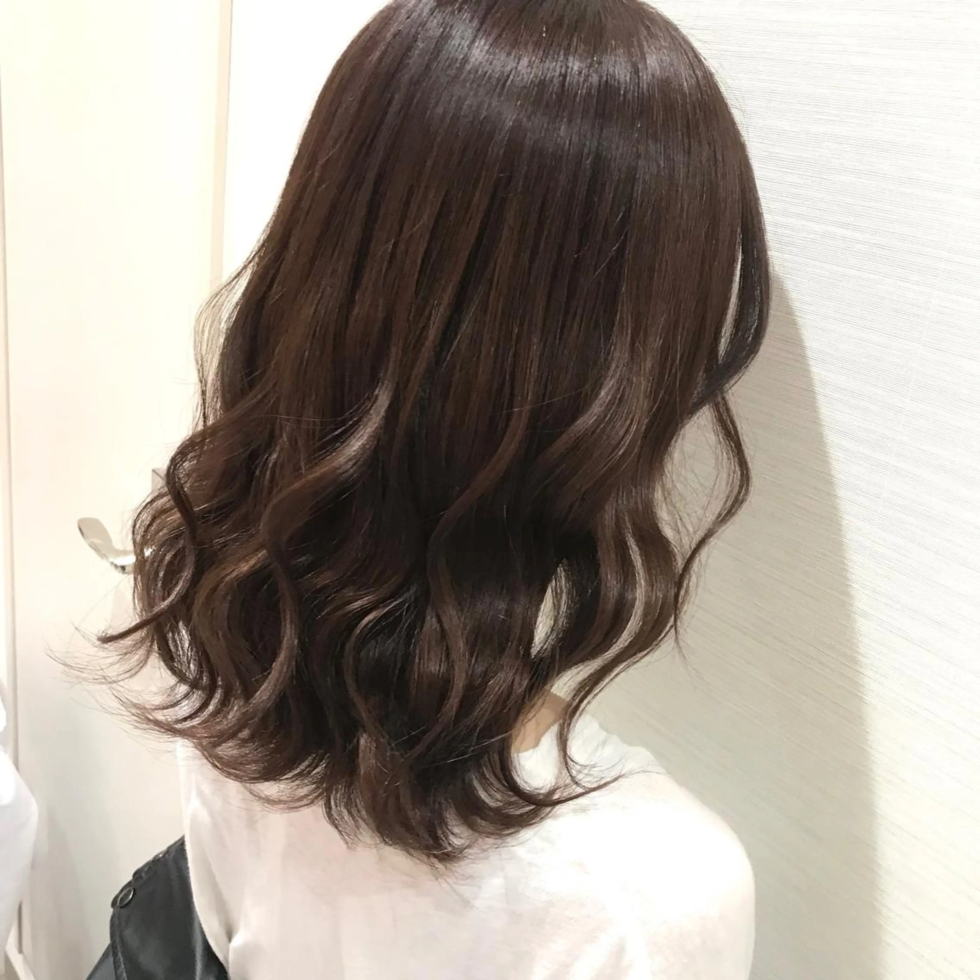 ミディアム 縮毛矯正 トリートメント オージュアソムリエ DAIKI⭐️のヘアスタイル