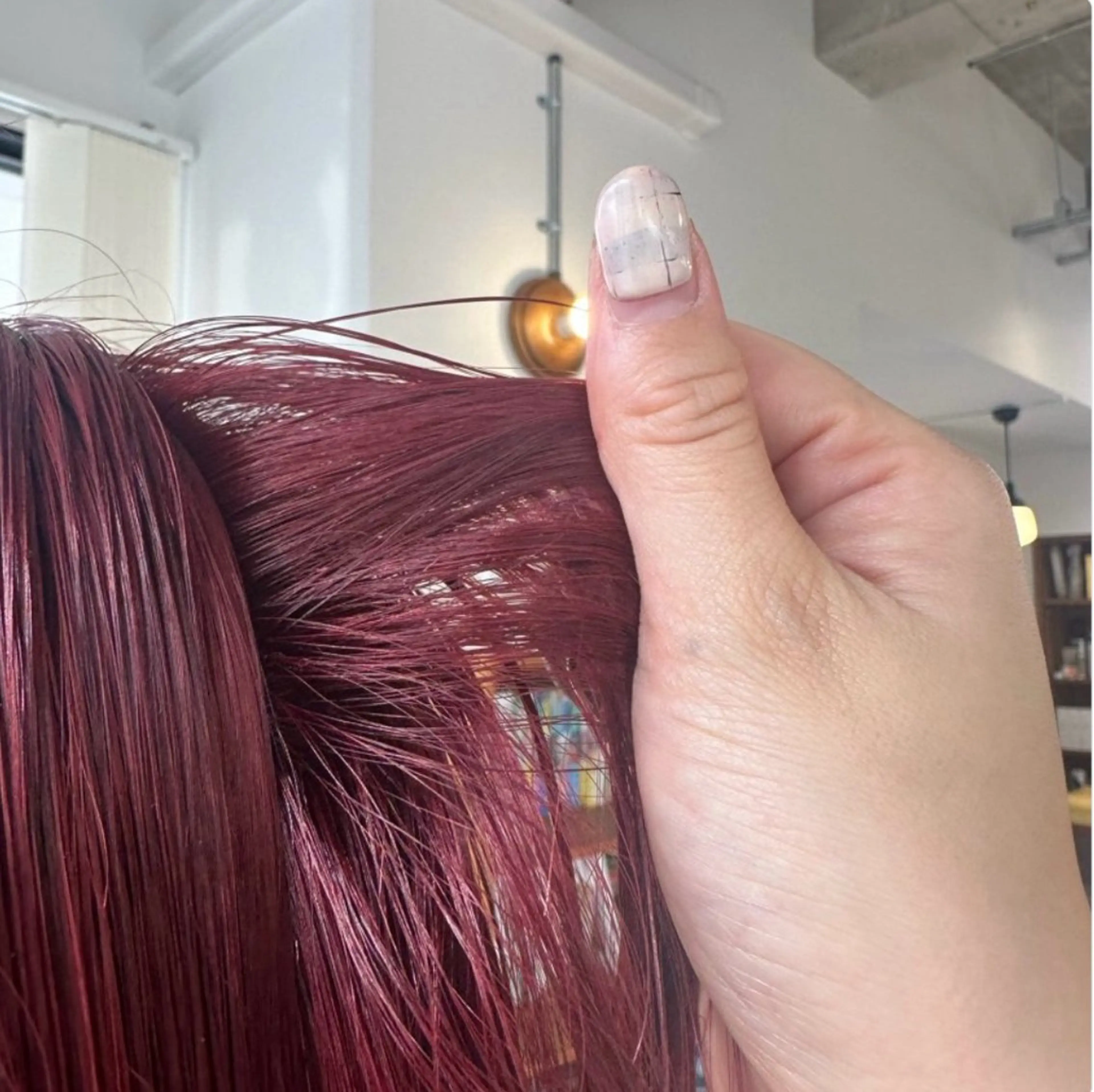 カラー カット ヘアカラー 岩渕 愛のヘアスタイル