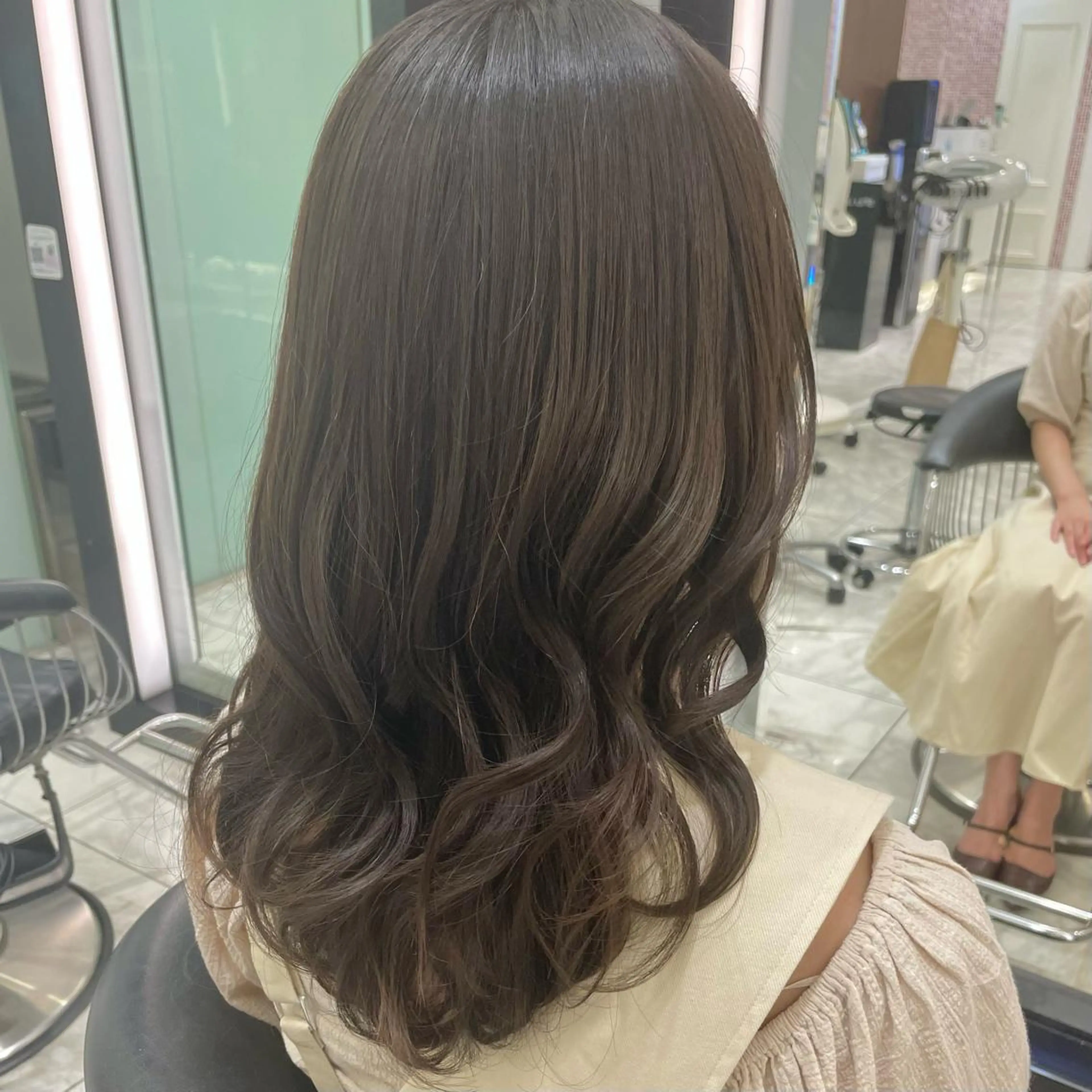 ミディアム ボブパーマ ♡ヨシカワハナコのヘアスタイル