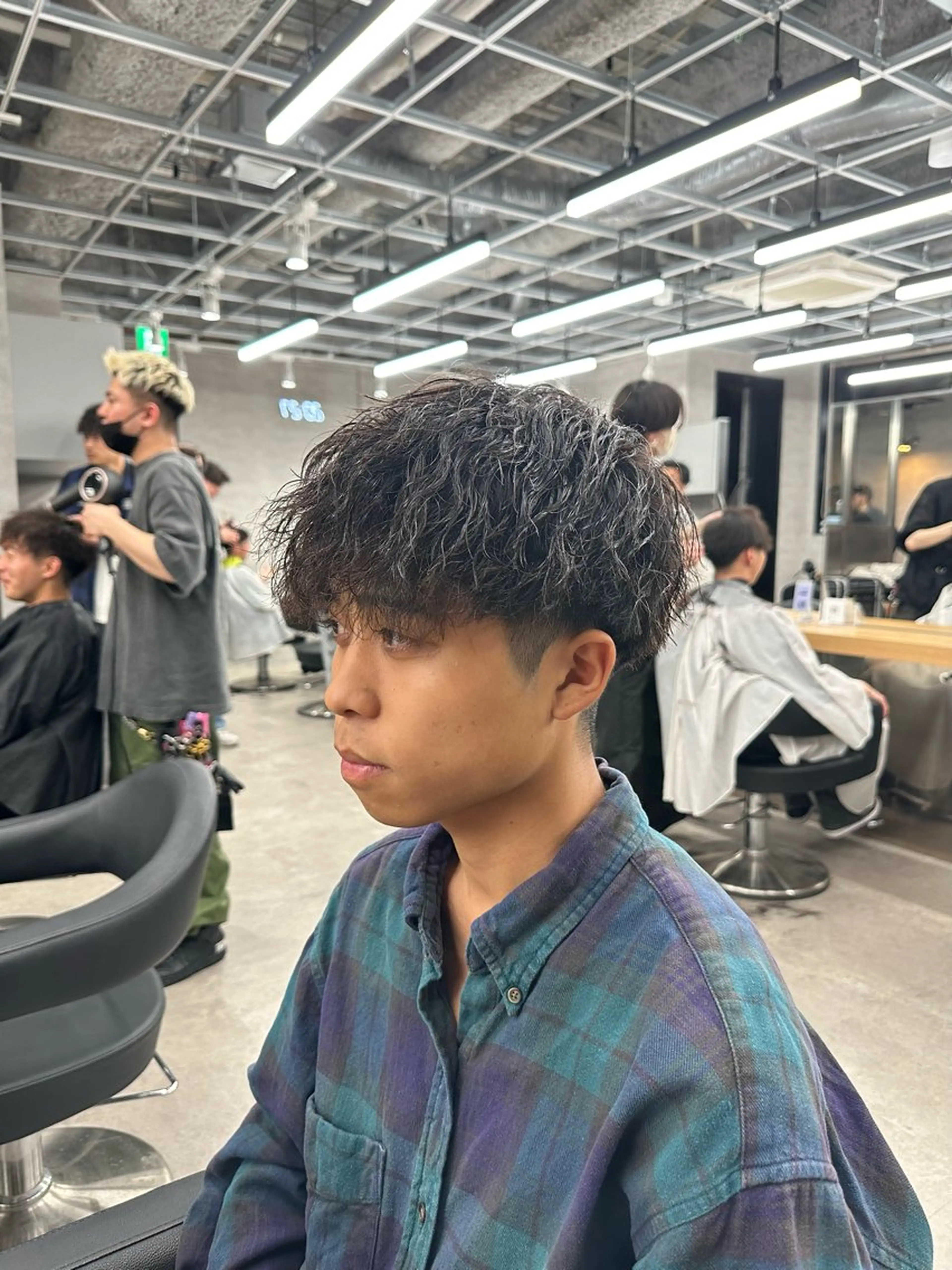 ショート パーマ メンズ 【メンズ特化】 サエキカズマのヘアスタイル