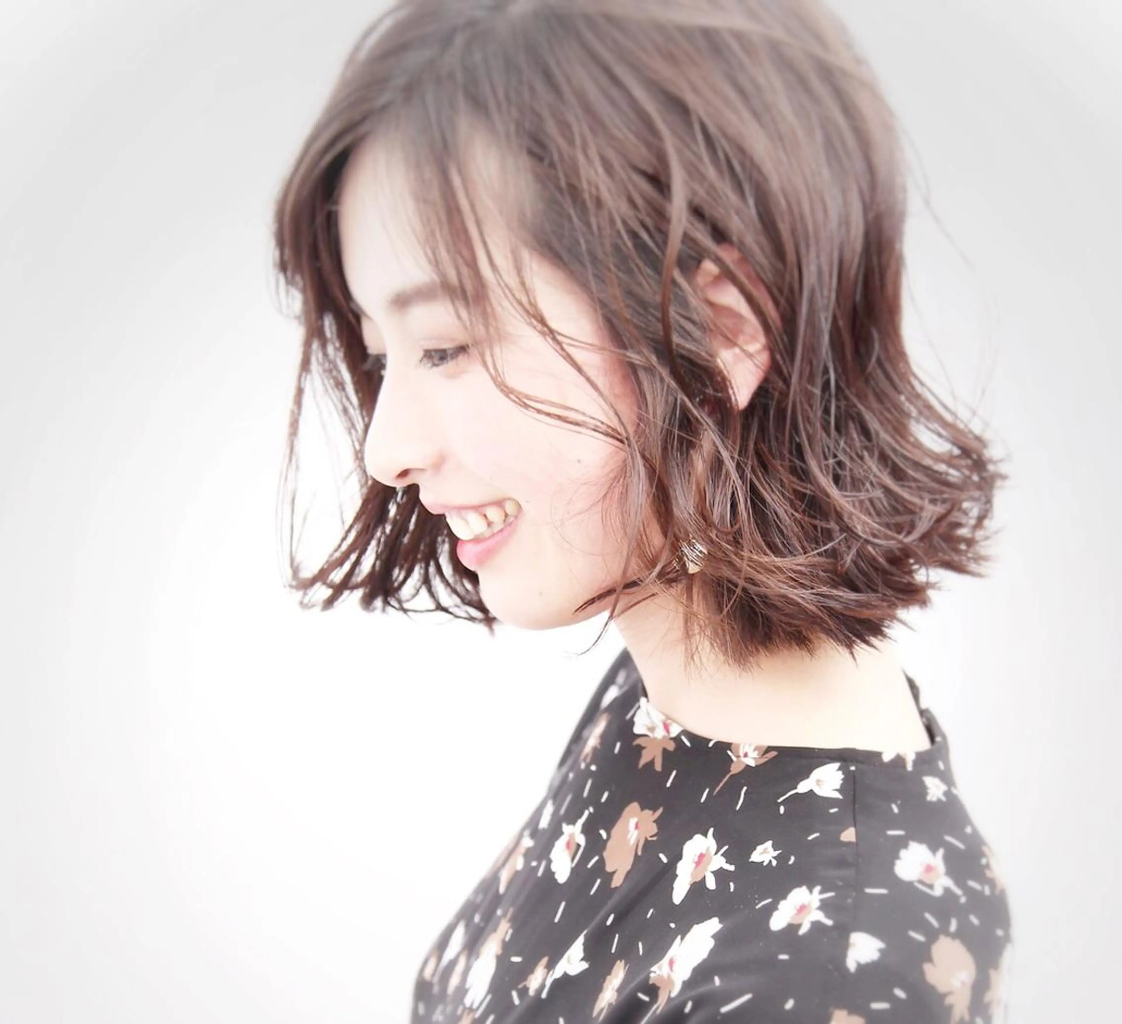 ショート ボブ カット ヘアカラー トリートメント CUORE クオーレのヘアスタイル