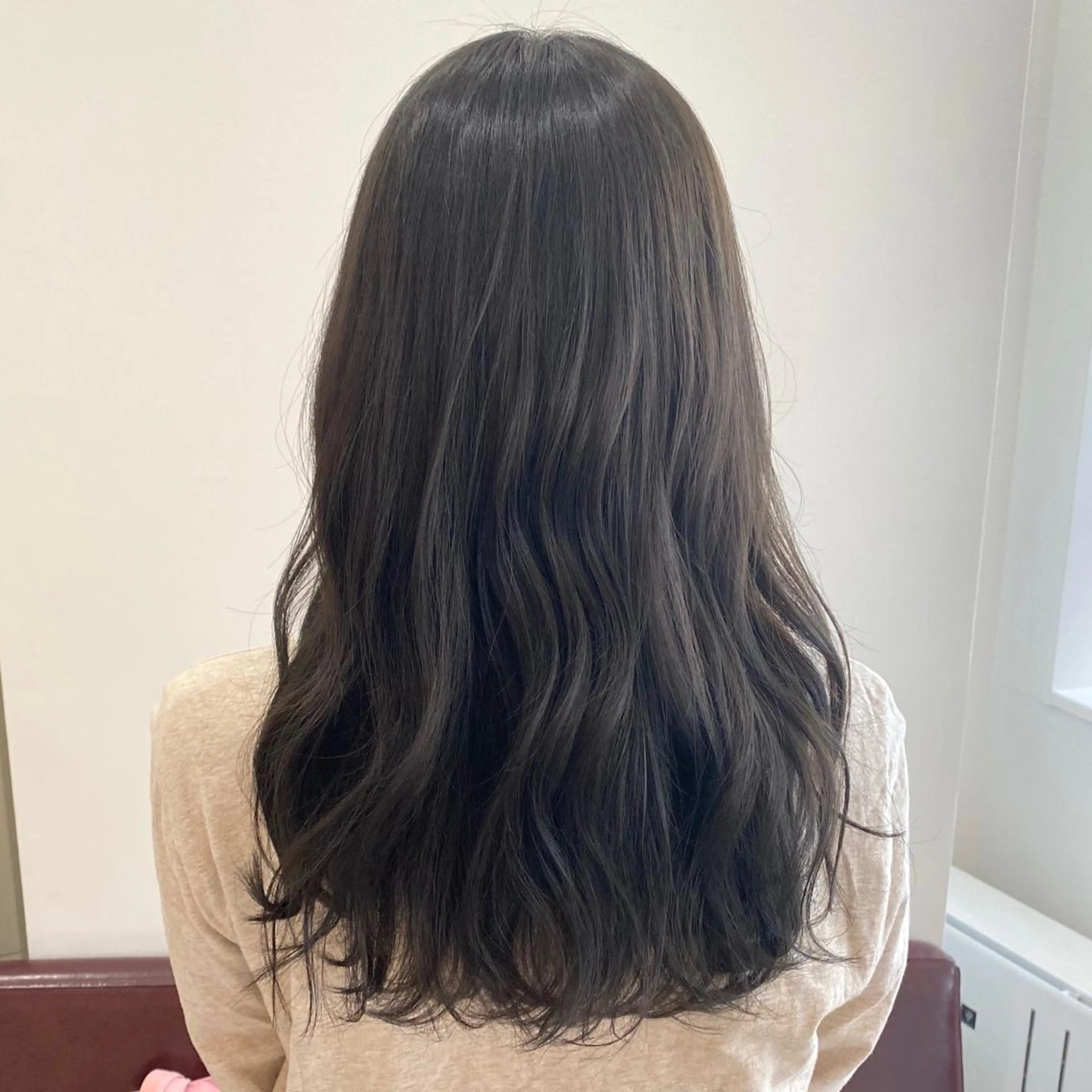 ロング カット ヘアカラー トリートメント 吉原 みえのヘアスタイル