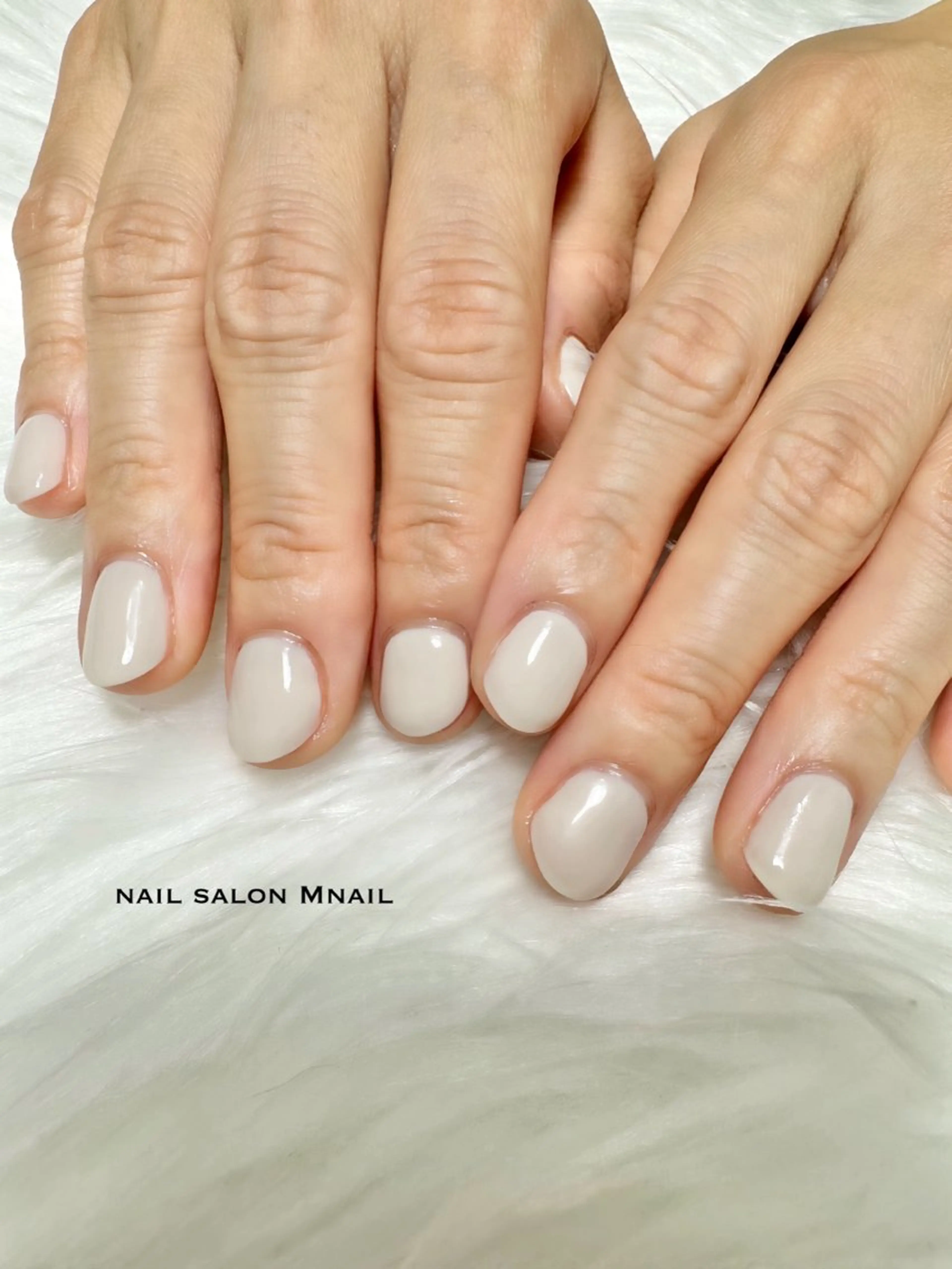 ネイル ワンカラーネイル ハンドネイル ハンドケア Mnail ちひろのネイルデザイン