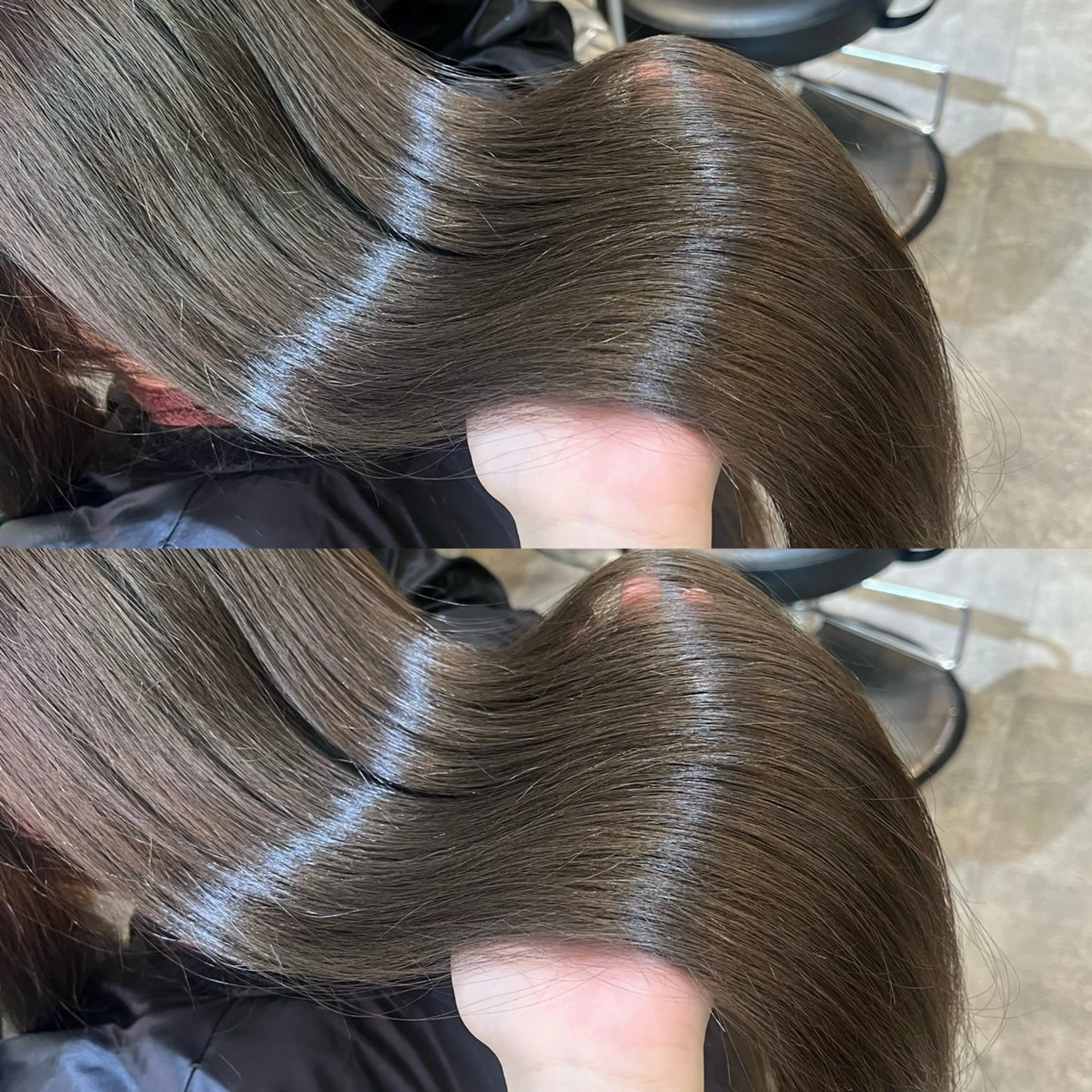 ロング カラー 透明感カラー グレージュ オリーブカラー オリーブグレージュ オリーブグレー ヘアカラー トリートメント ラフィスヘアードープ所属・レイヤーと透明感の アユカ🫒オリーブのヘアスタイル