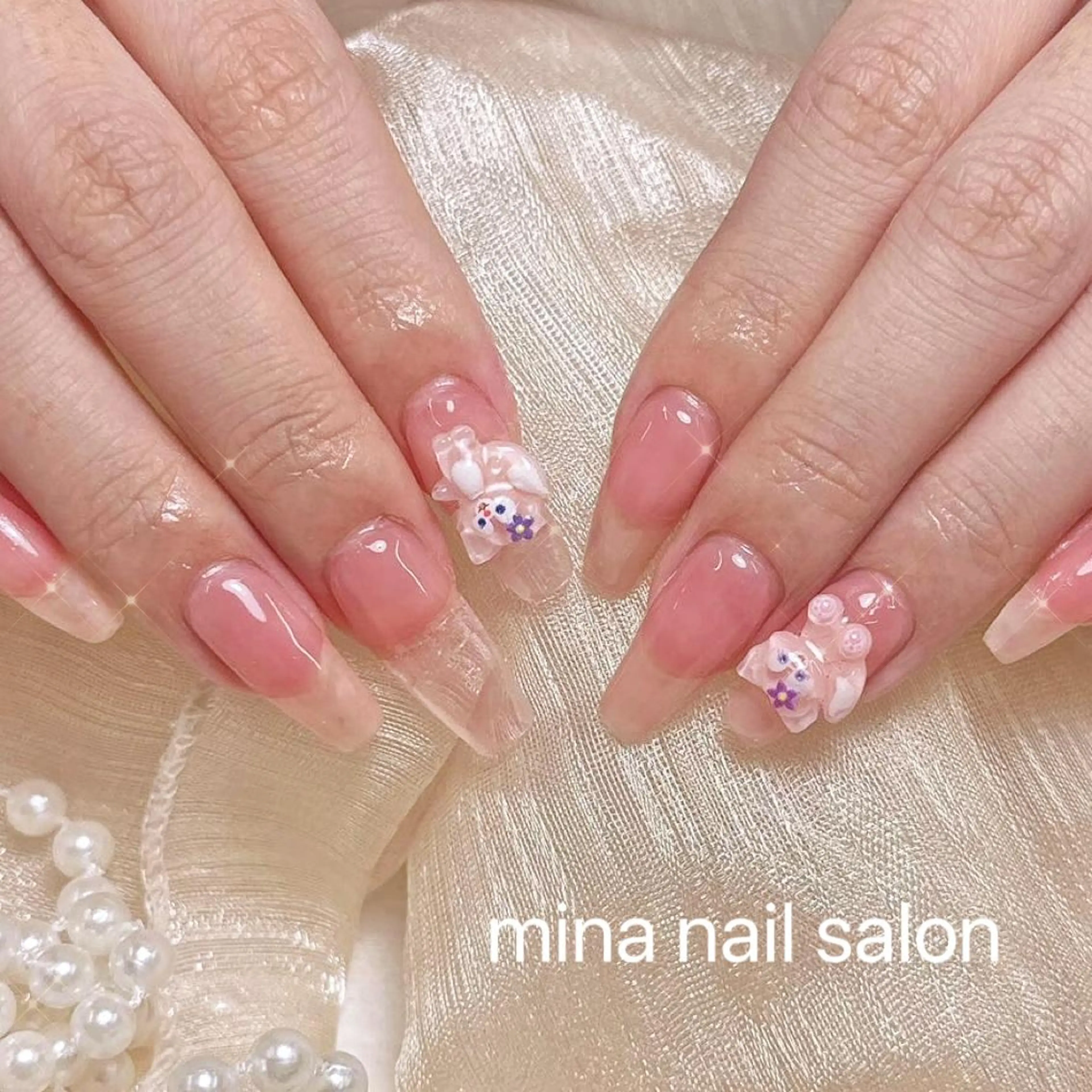 ネイル 🎀彩羽チップ 長さだし専門🎀のネイルデザイン