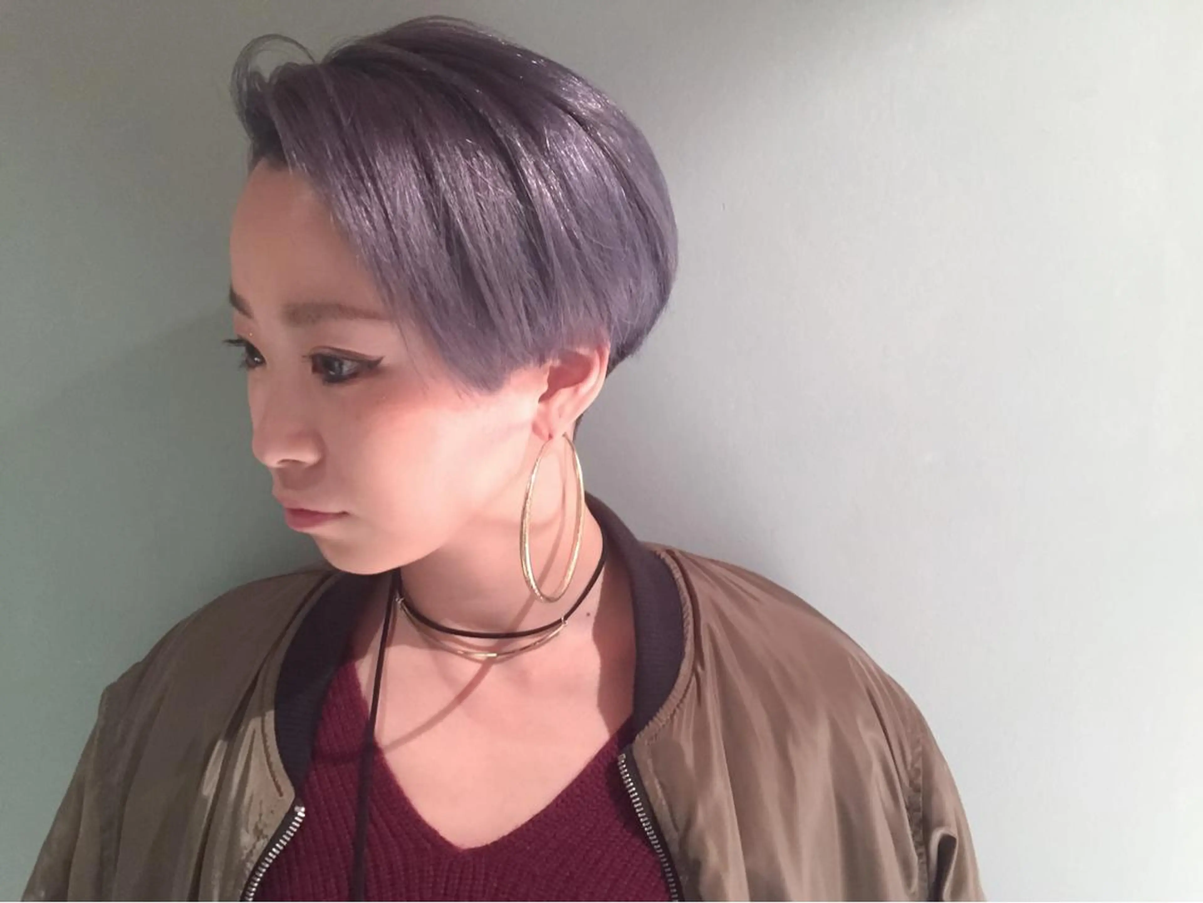 ショート ミディアム カラー ショートヘア Hairsalon F＋Moana by　HEADLIGHT所属・salonF 🔸hamaのマツエク・マツパデザイン