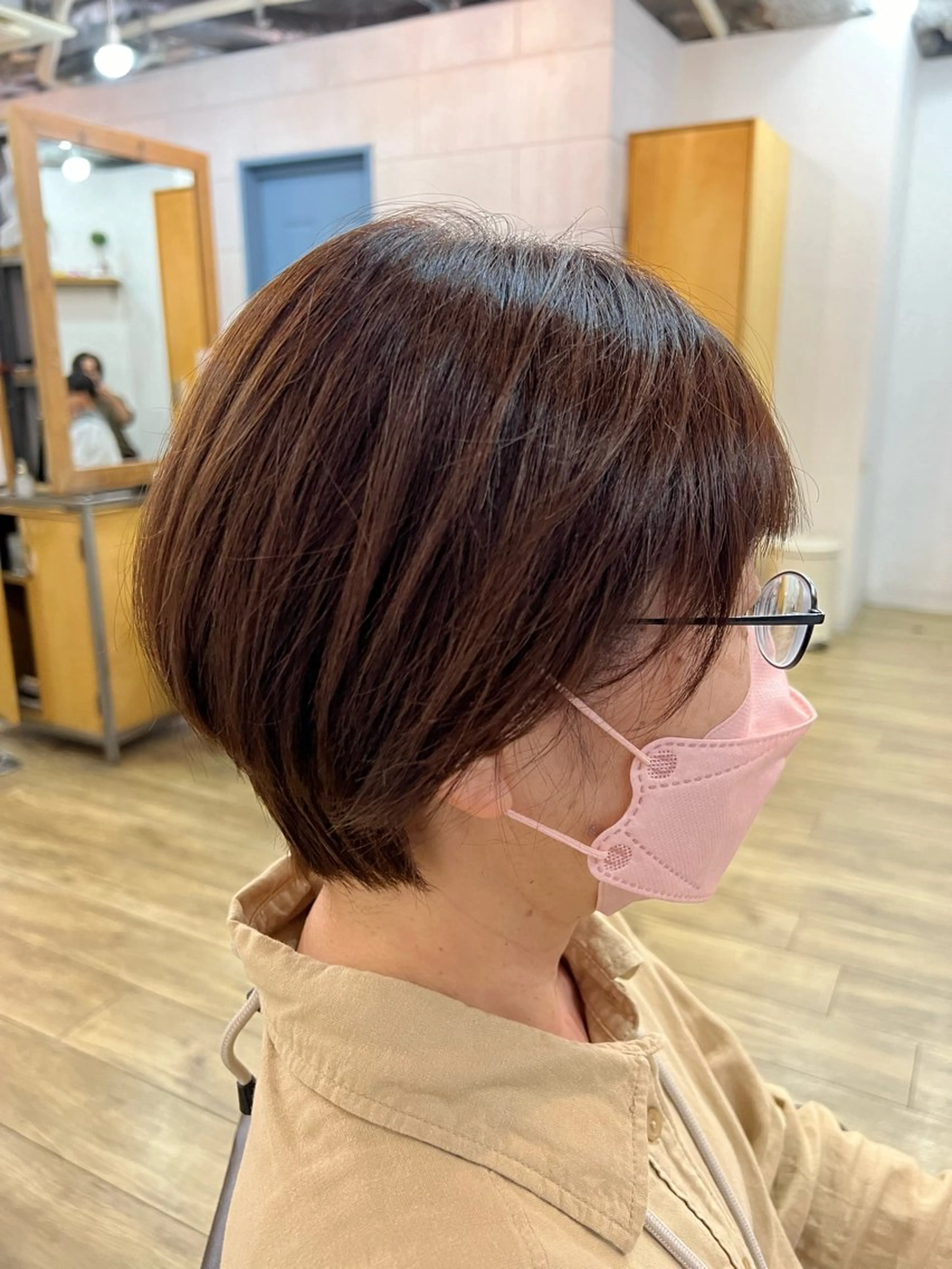 ショート カット ヘアカラー ヘアカラー ソムリエ 認定者/山城慶伍のヘアスタイル
