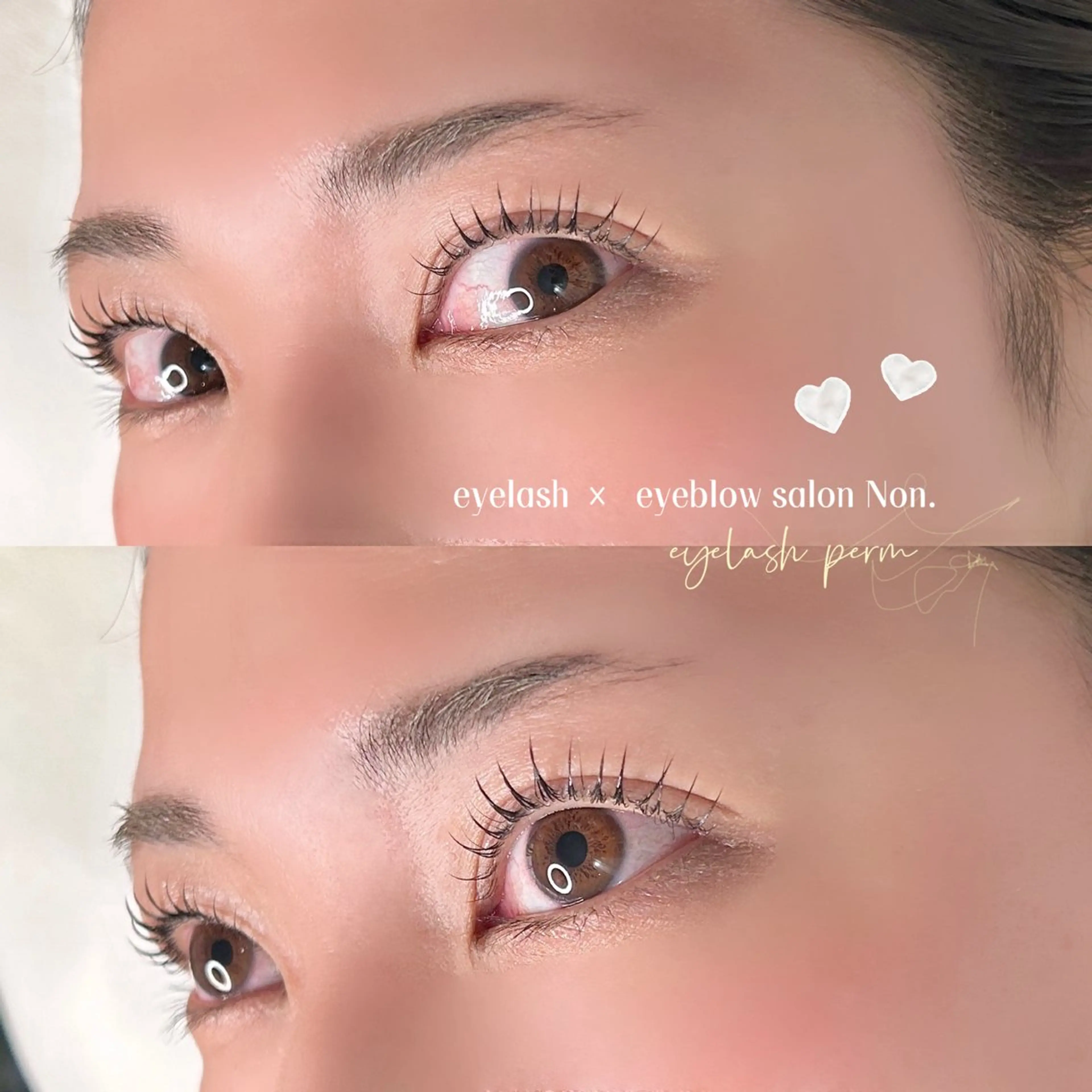 マツエク・マツパ 韓国風マツエク パリジェンヌラッシュリフト 一重×まつ毛パーマ eyelash ×  eyeblow salon Non.所属・Non. NANASEのマツエク・マツパデザイン