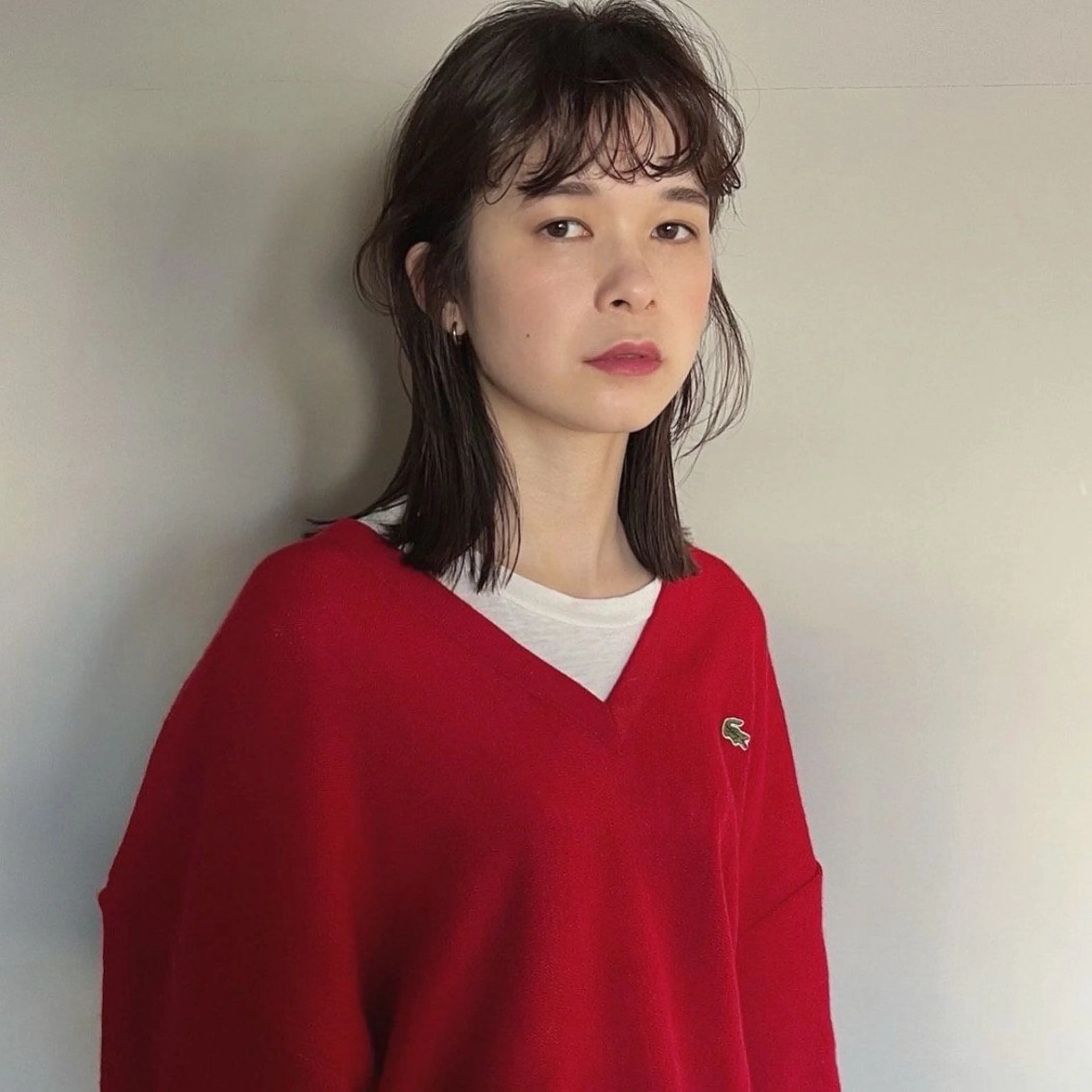 ミディアム カラー パーマ ヘアアレンジ メンズ キッズ ミディアムパーマ メンズパーマ ✴︎UNU ✴︎モエカのヘアスタイル