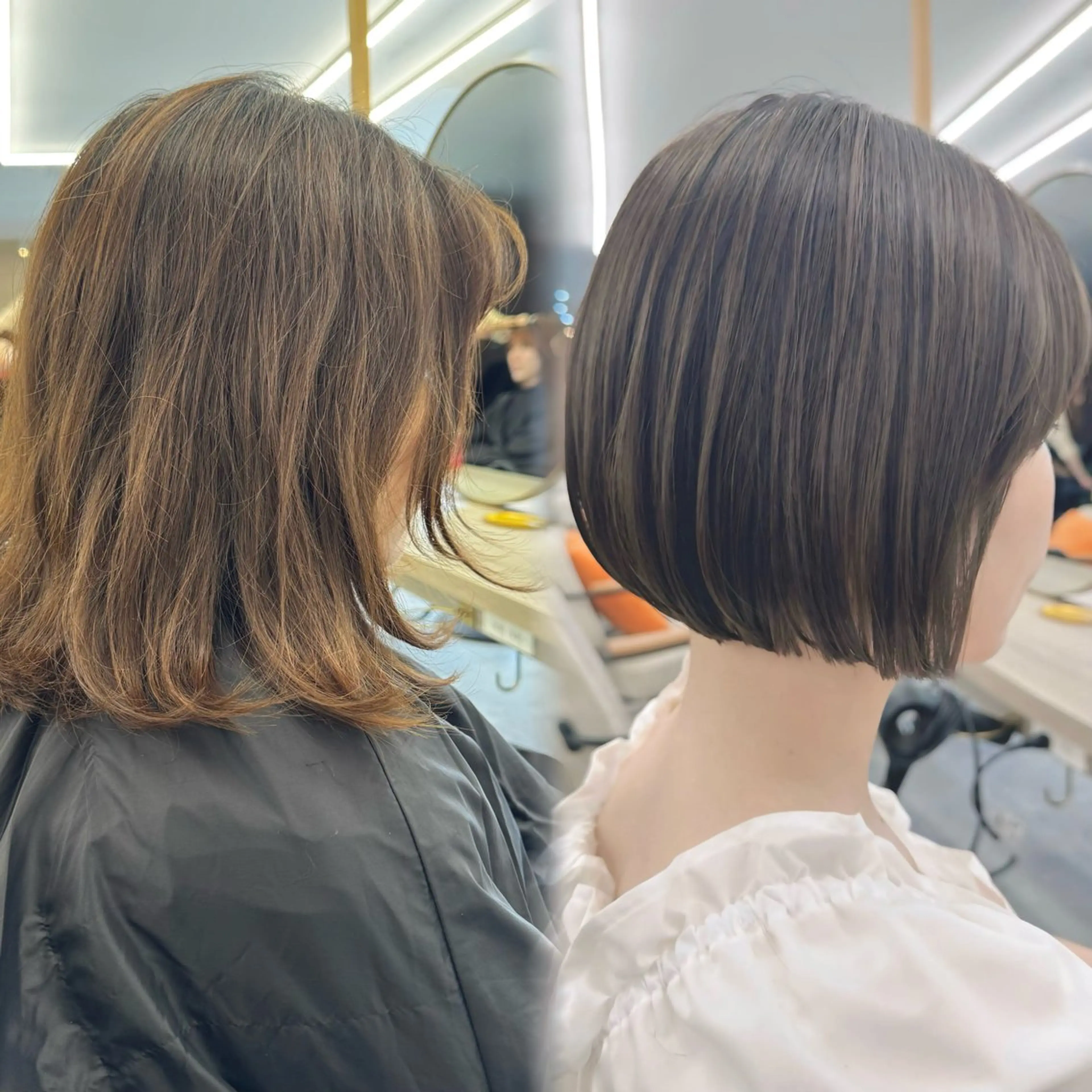 【無料】縮毛矯正モデル様の写真