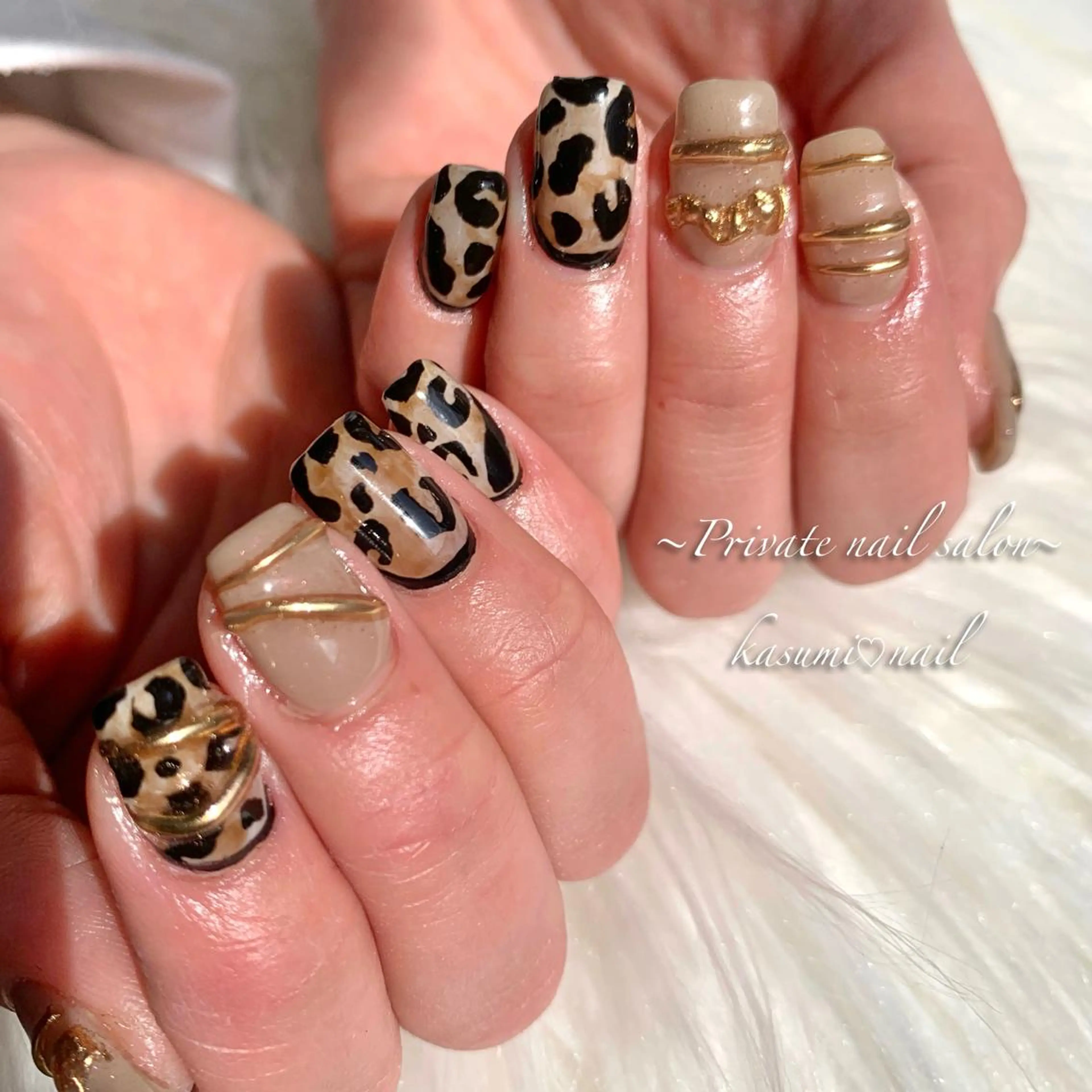 ネイル アートネイル ラメ(グリッター) マグネットネイル ミラーネイル 持ち込み KASUMI♡ Nailのネイルデザイン