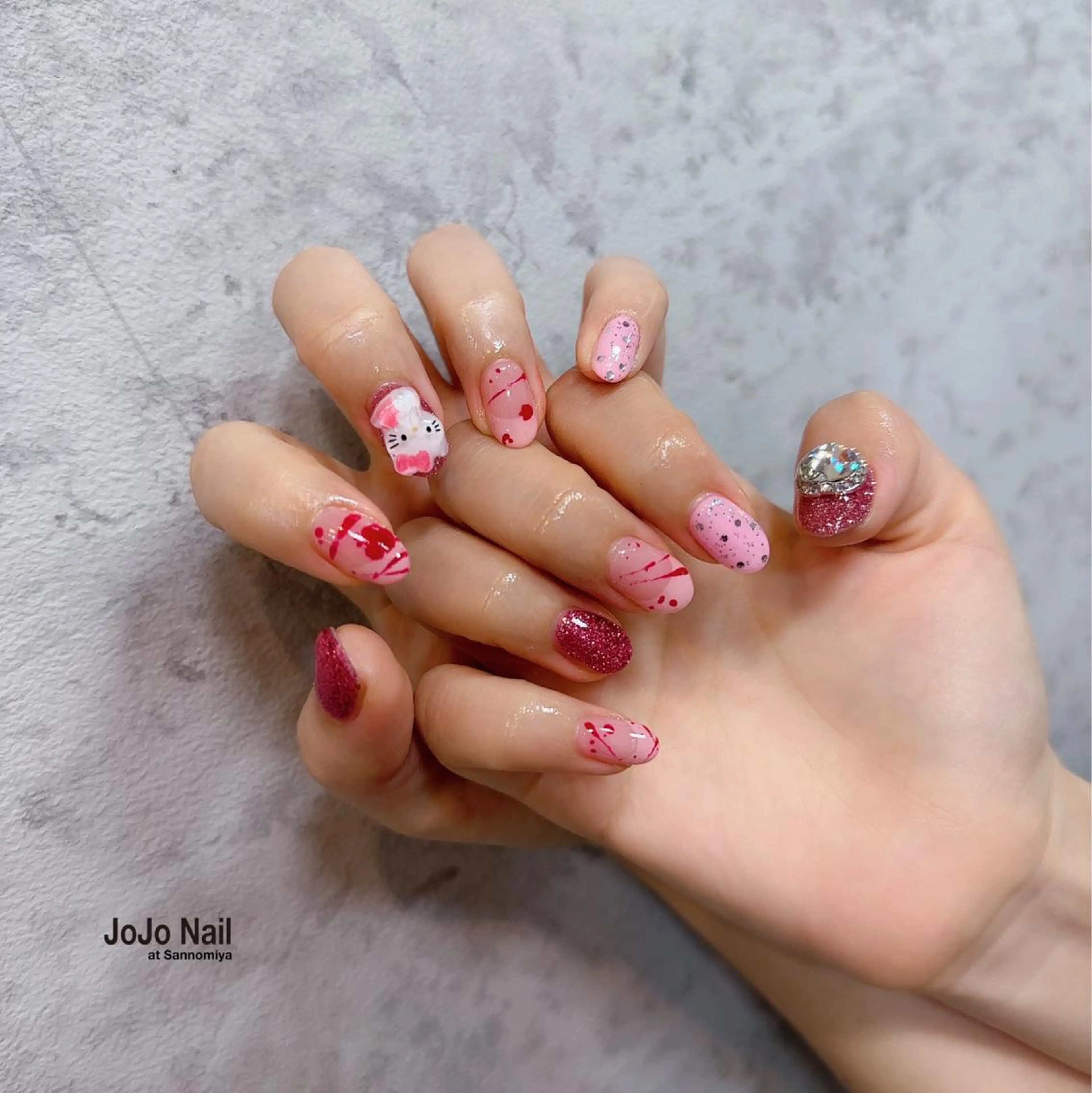 ネイル ハンドネイル JOJO Nail Sannomiyaのネイルデザイン