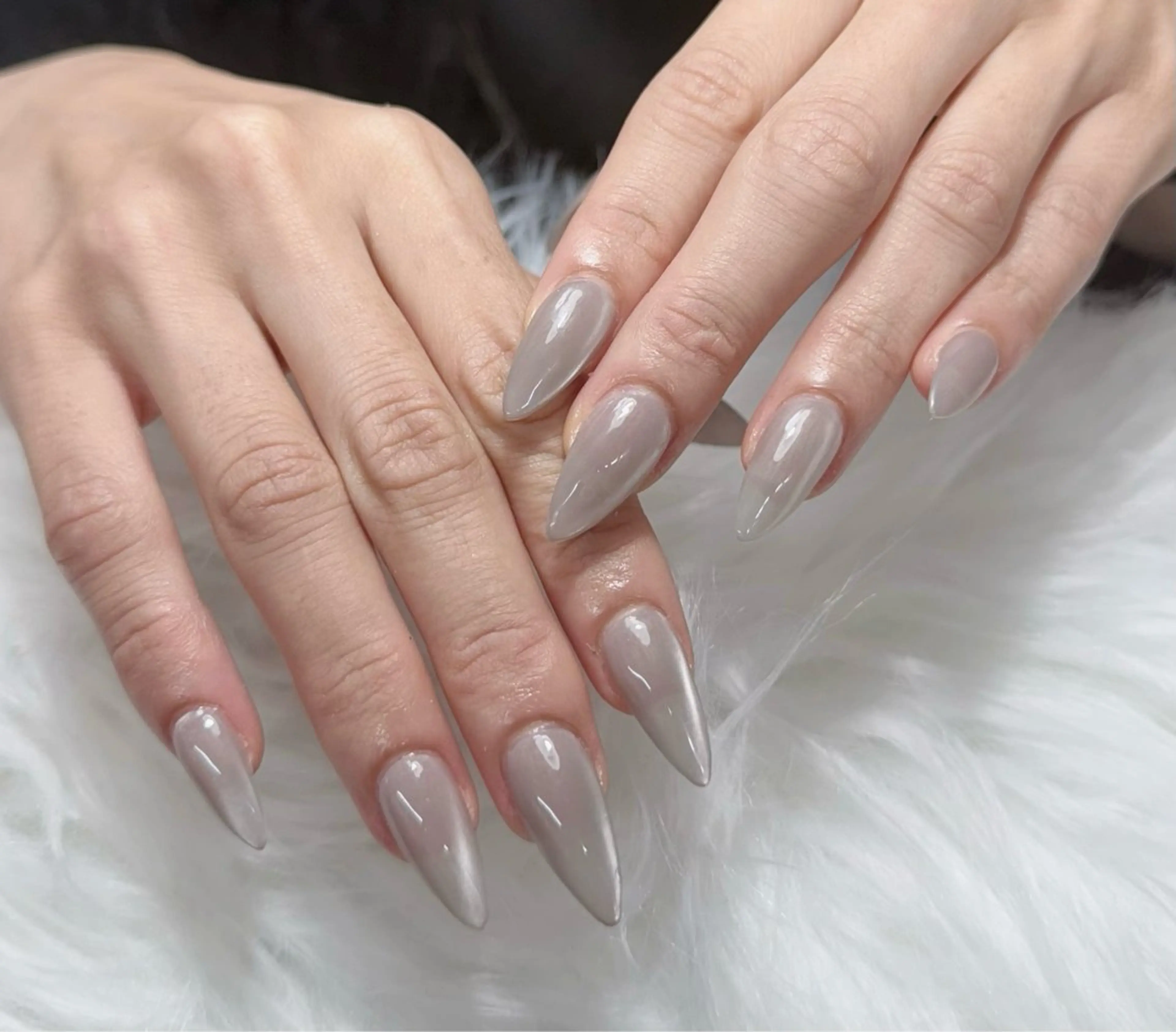 ネイル アートネイル フレンチネイル ジェルネイル 韓国ネイル マグネットネイル ハンドネイル Lenie Nail okubo所属・Lenie Nail Okuboのネイルデザイン