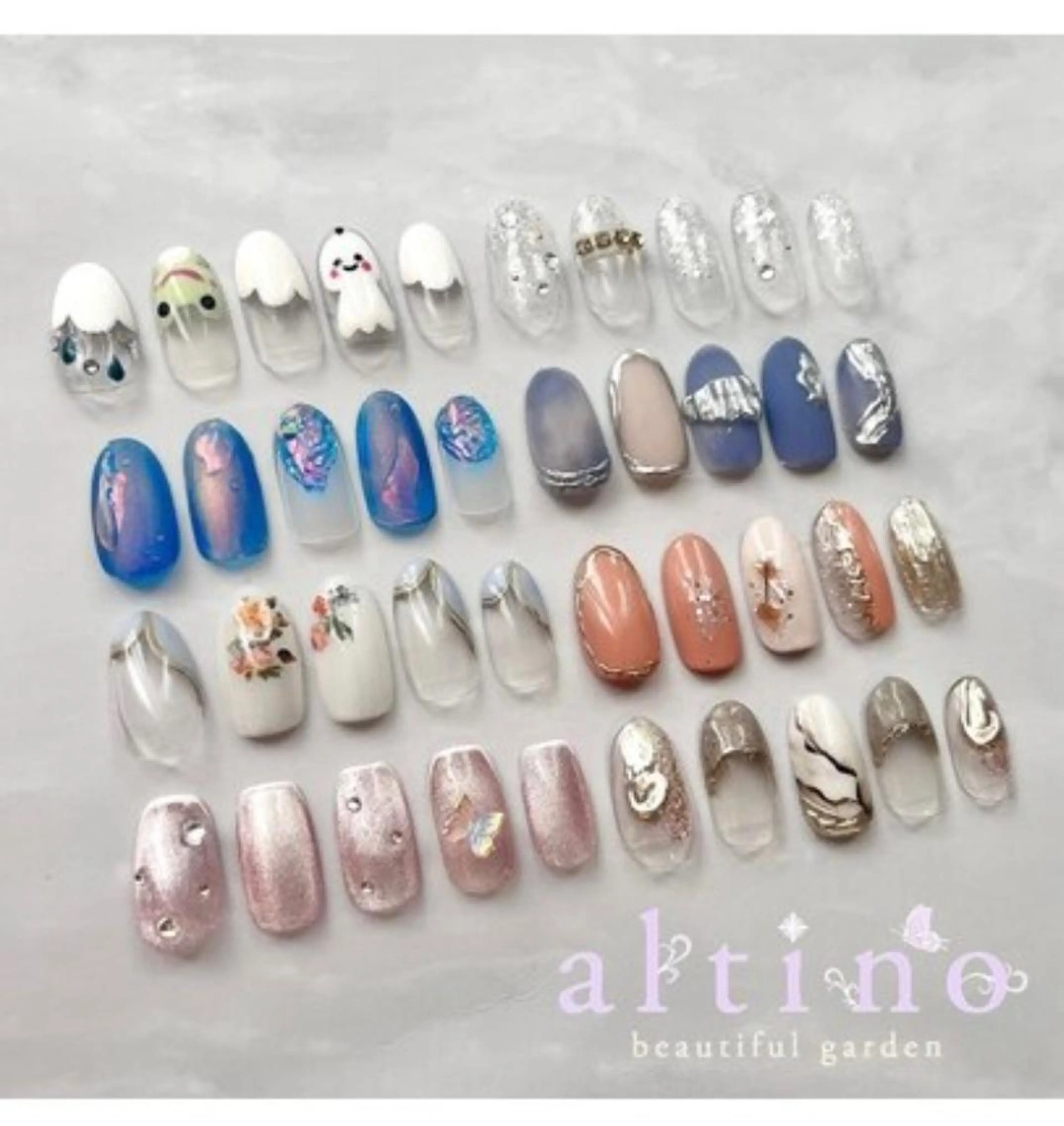 ネイル ハンドネイル nail atelier  new moon所属・森 貴子のネイルデザイン