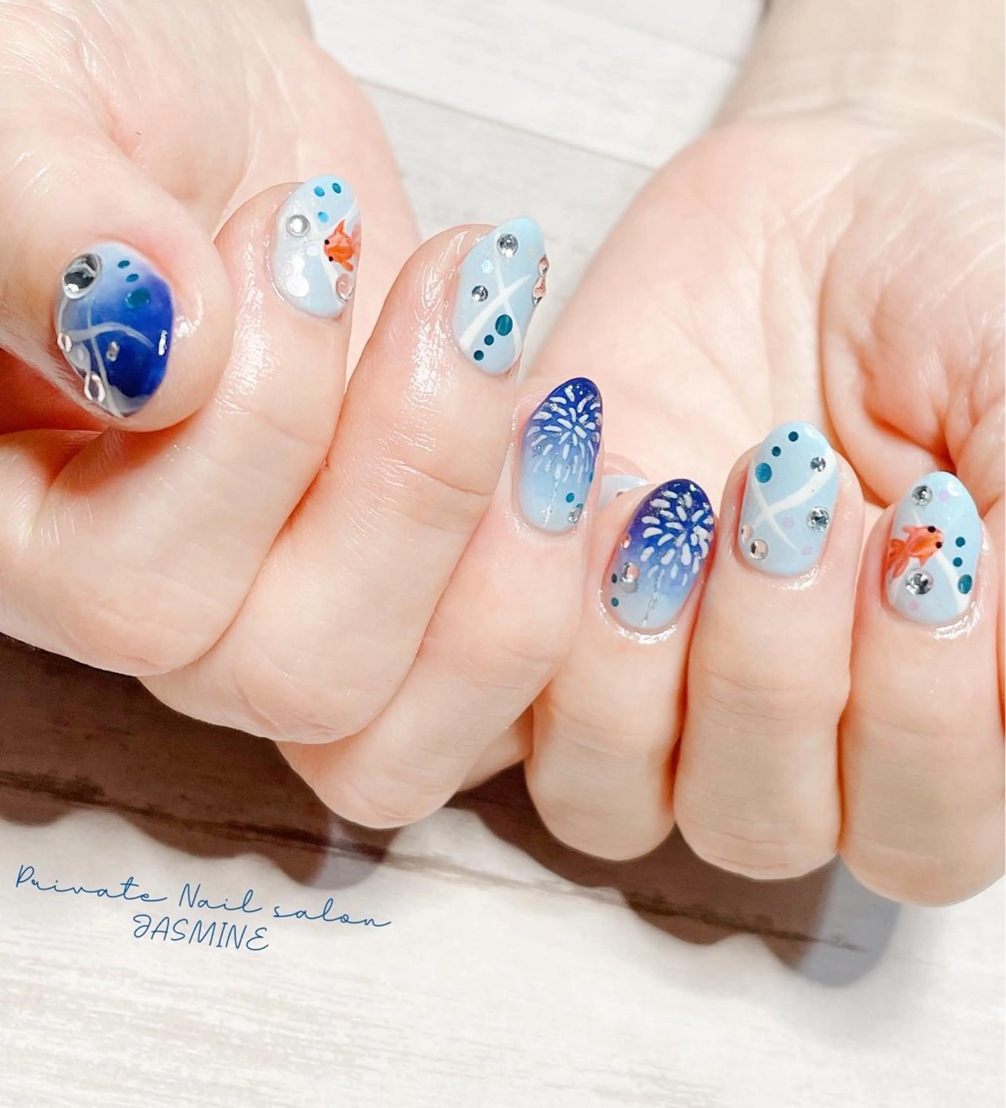 ネイル 夏ネイル Nail salon JASMINEのネイルデザイン