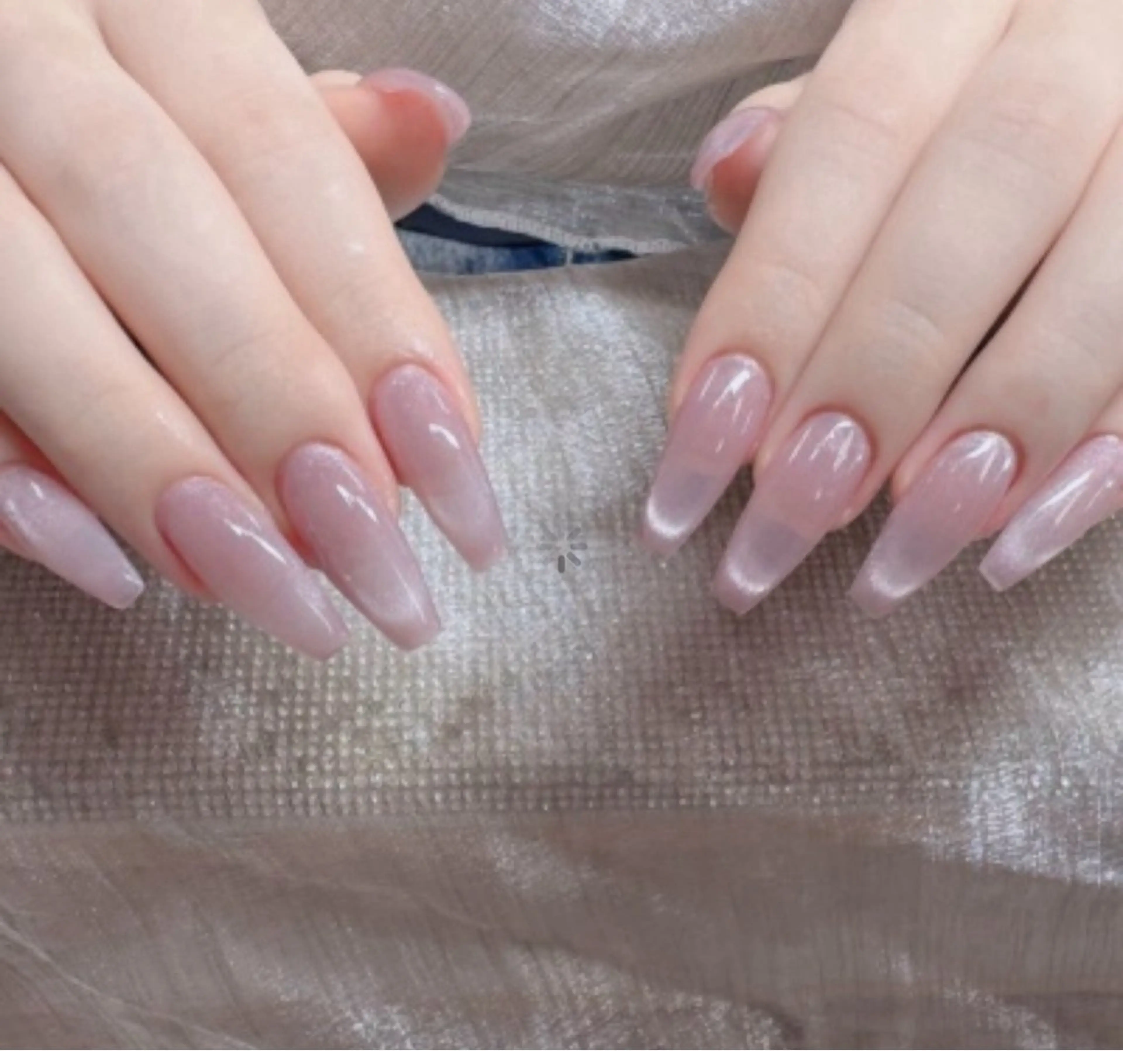 ネイル アートネイル フレンチネイル ジェルネイル 韓国ネイル マグネットネイル ハンドネイル Lenie Nail Salonのネイルデザイン