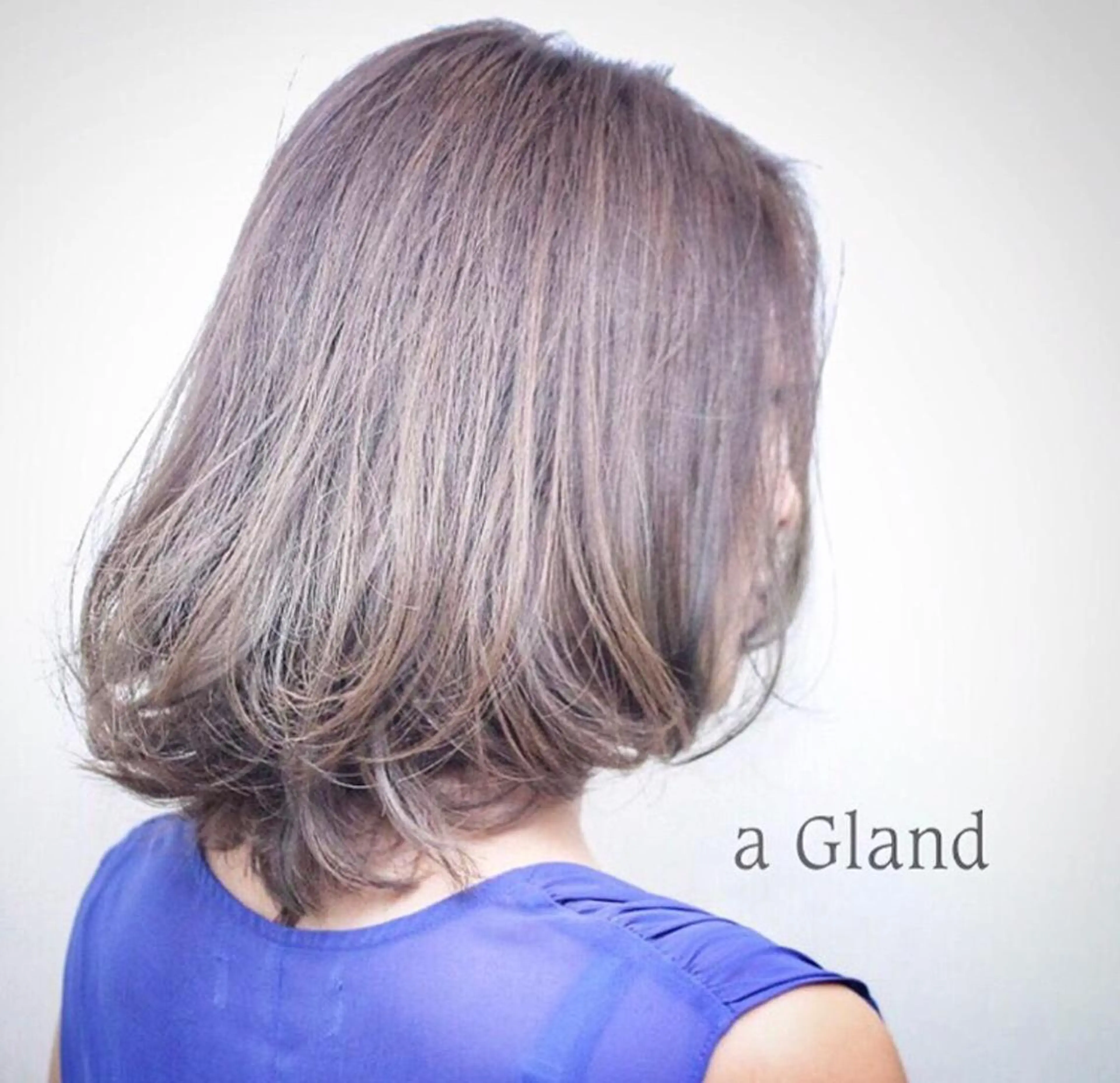 ミディアム カラー ヘアアレンジ ace share salon所属・桑原 祥のヘアスタイル