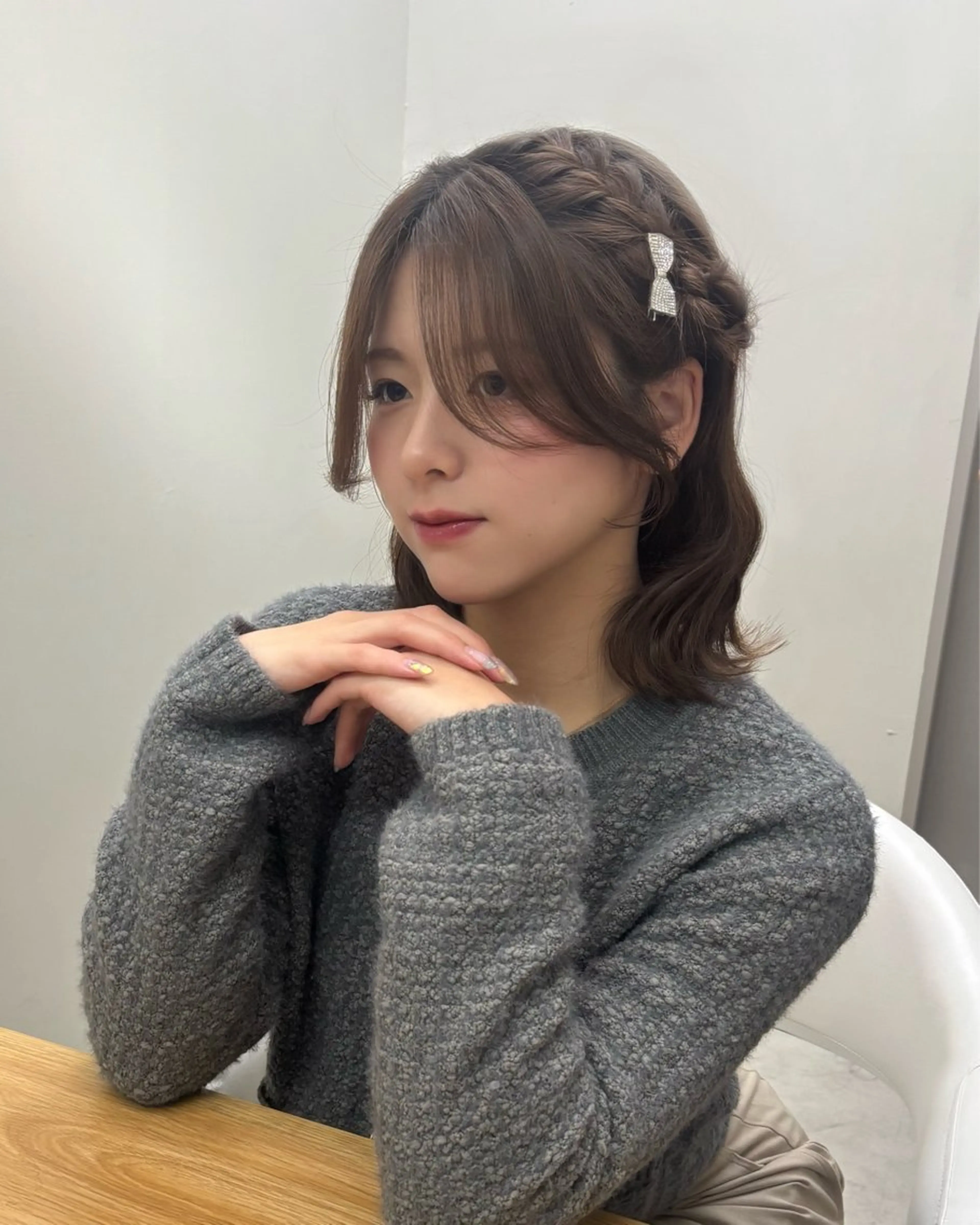 ショート ヘアアレンジ トリートメント 藤原 亜美果のヘアスタイル