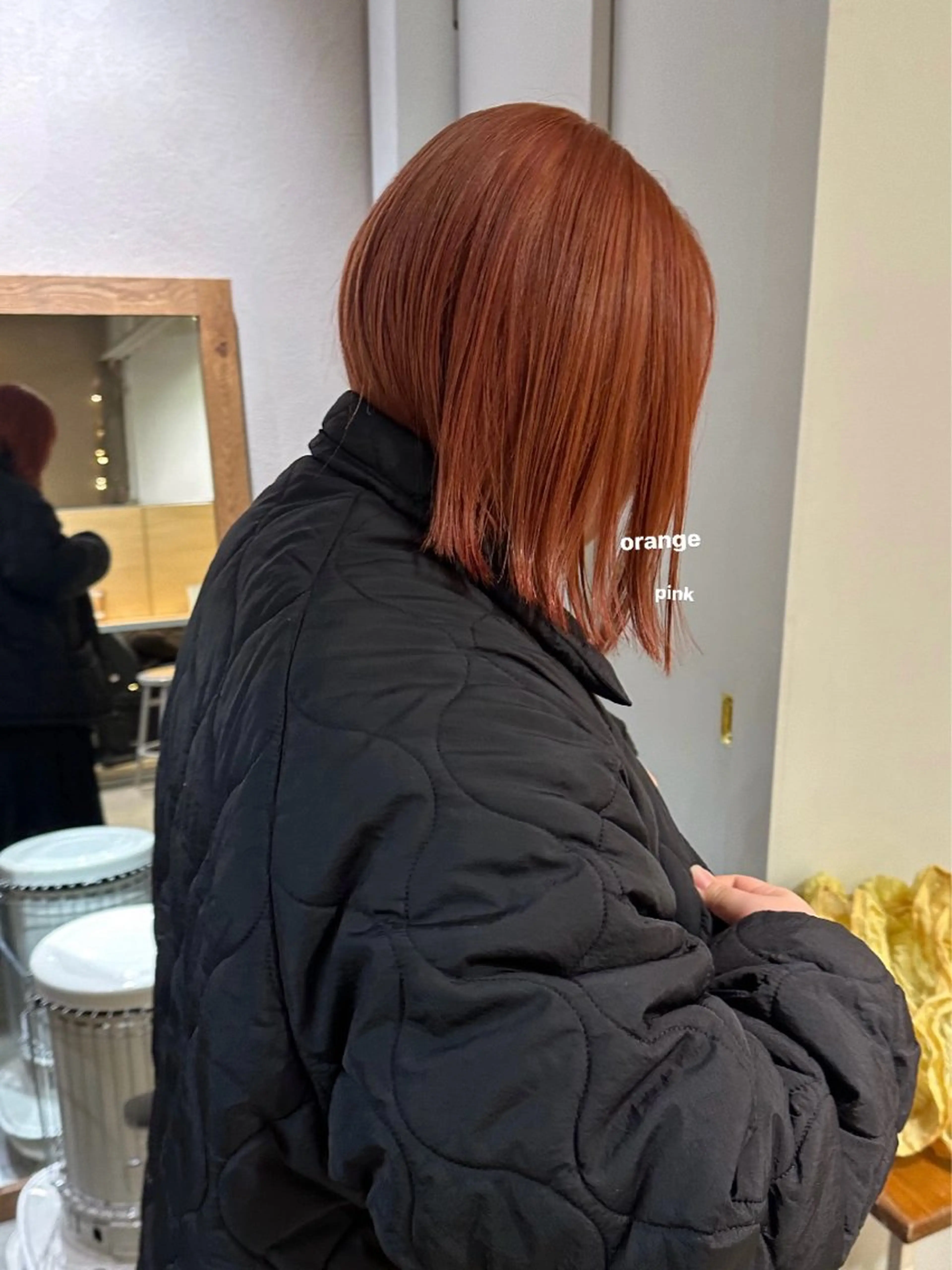 ショート カラー ヘアカラー トリートメント 暖色/レイヤーカット 🌙オノユリカのヘアスタイル