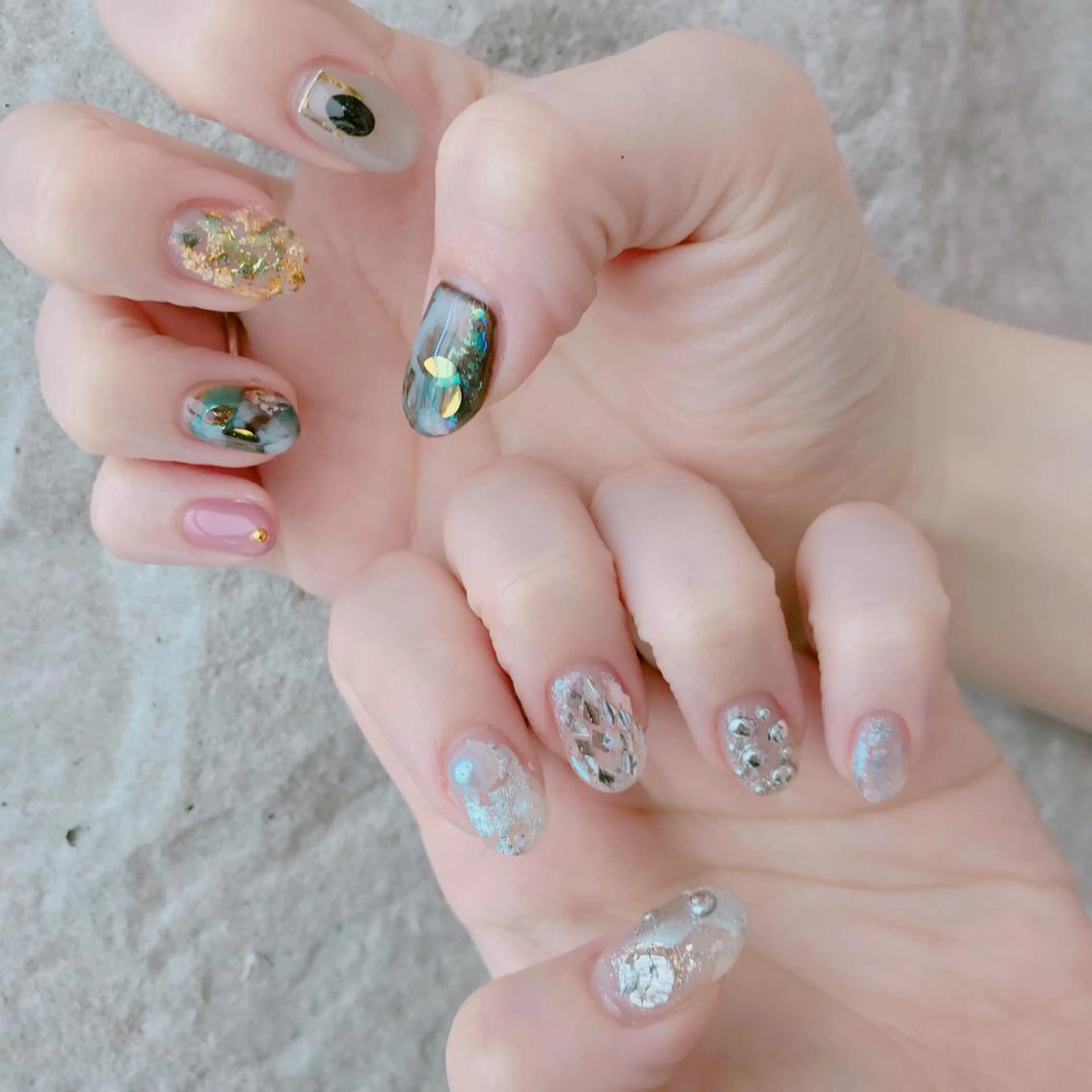ネイル ニュアンスネイル hills harajukuのネイルデザイン