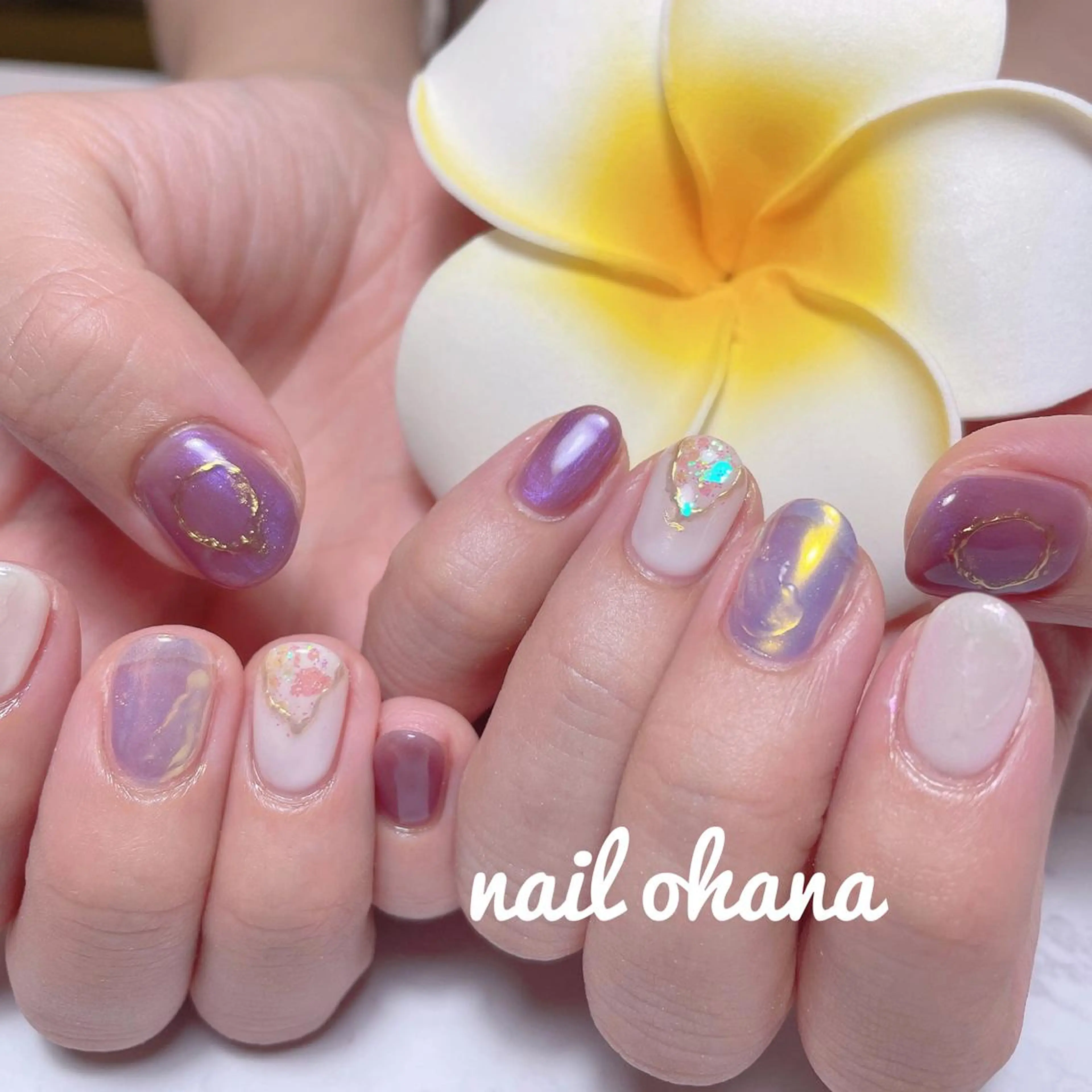 ネイル ジェルネイル 持ち込み 那覇🏝️台湾人 ネイリストSHIUのネイルデザイン