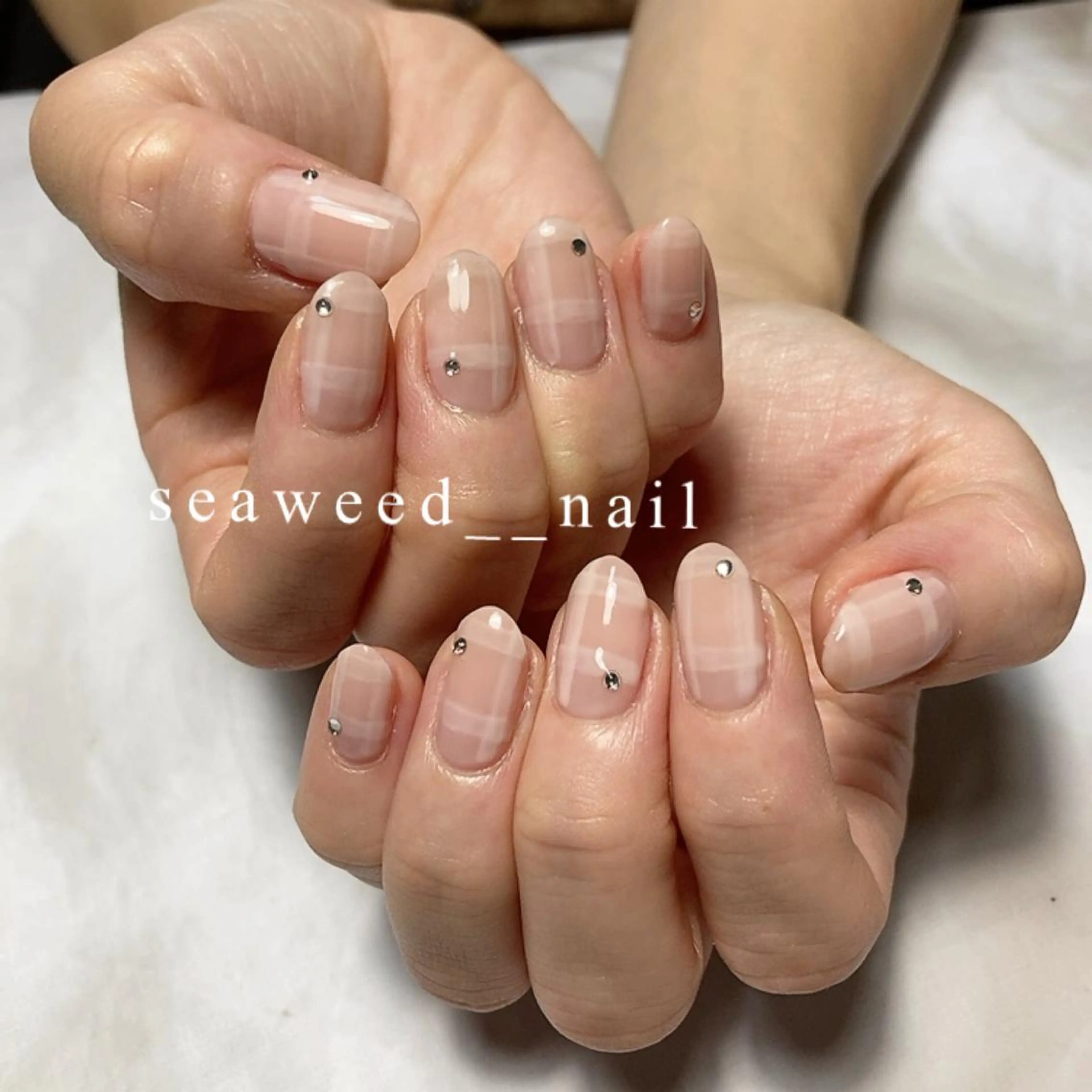 ネイル ハンドネイル seaweed nailのネイルデザイン