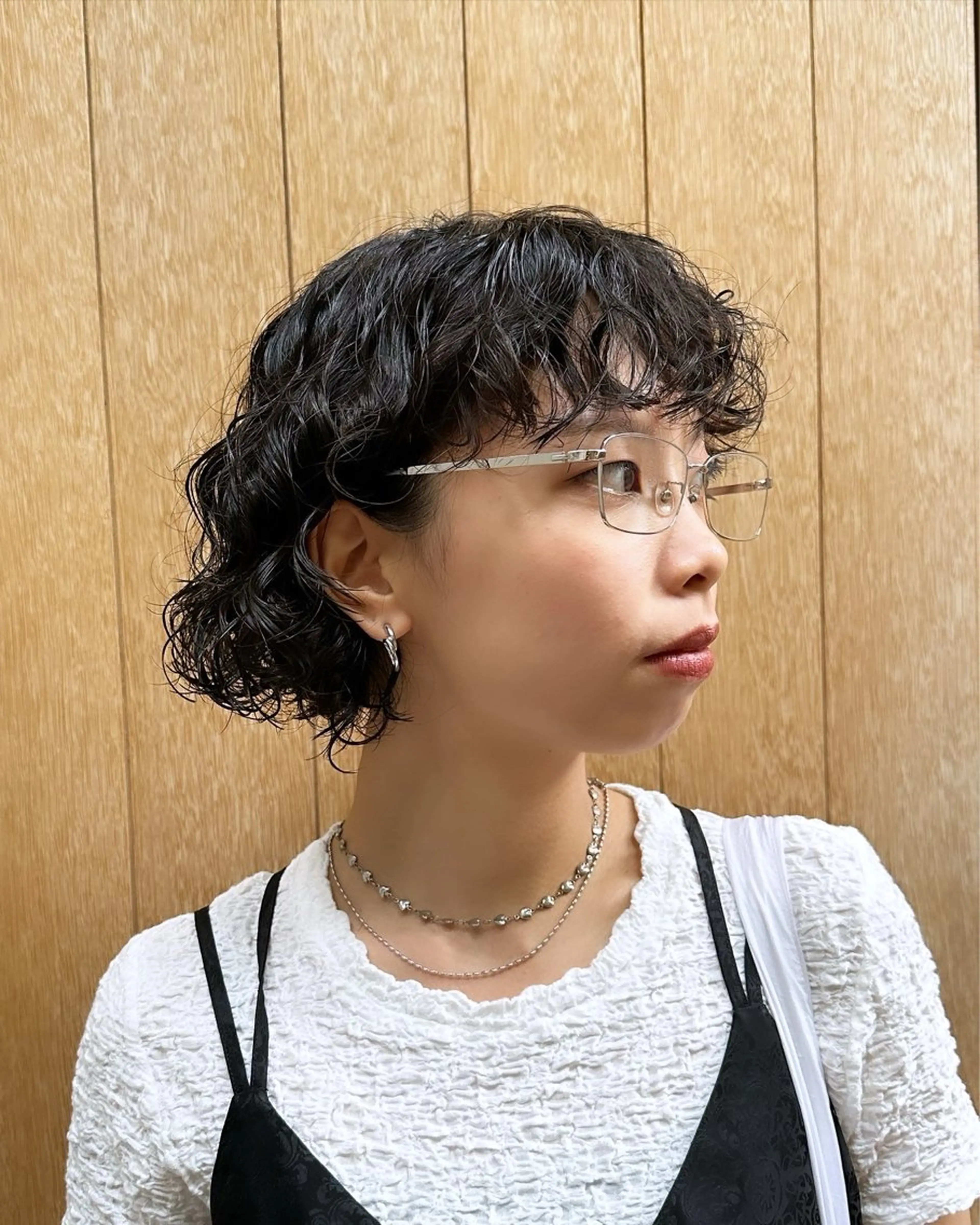 ショート パーマ 似合わせカット /パーマ岡本淳平のヘアスタイル