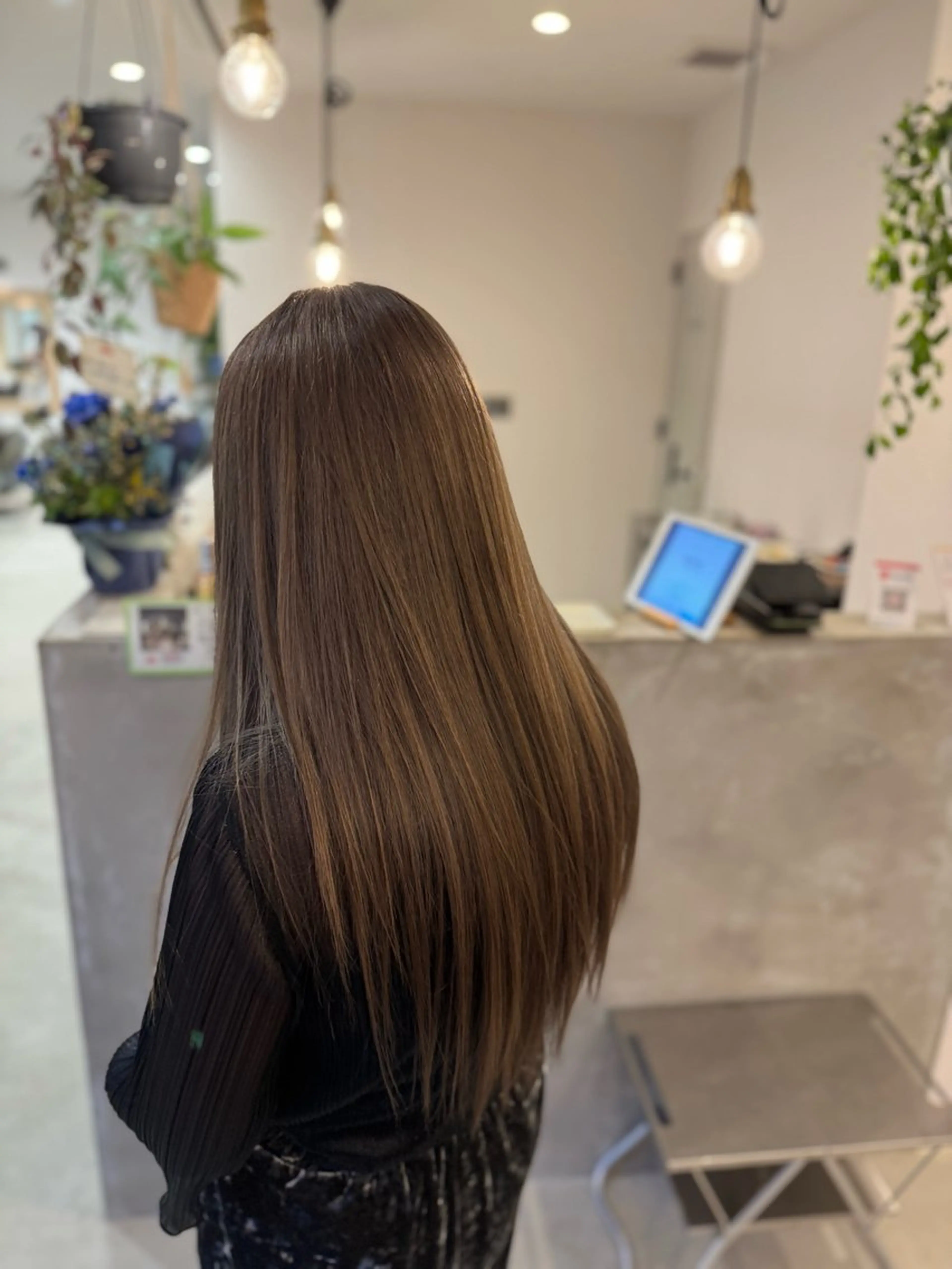 ロング カラー ベージュカラー カット ヘアカラー トリートメント May hair【メイヘア】所属・サイトウ ヒトミ 【メイヘア】のヘアスタイル