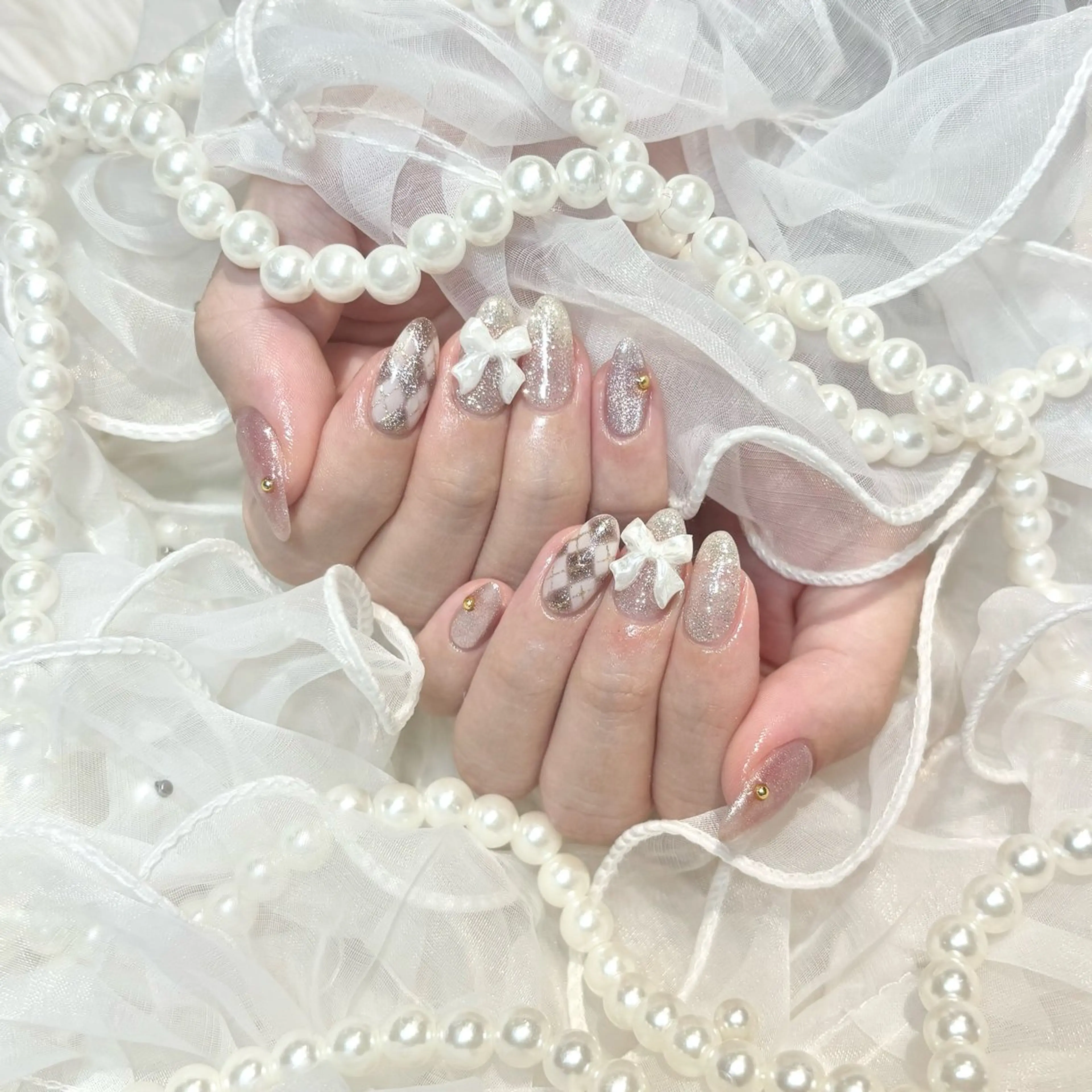 ネイル ハンドネイル WISTERIA yunaのネイルデザイン