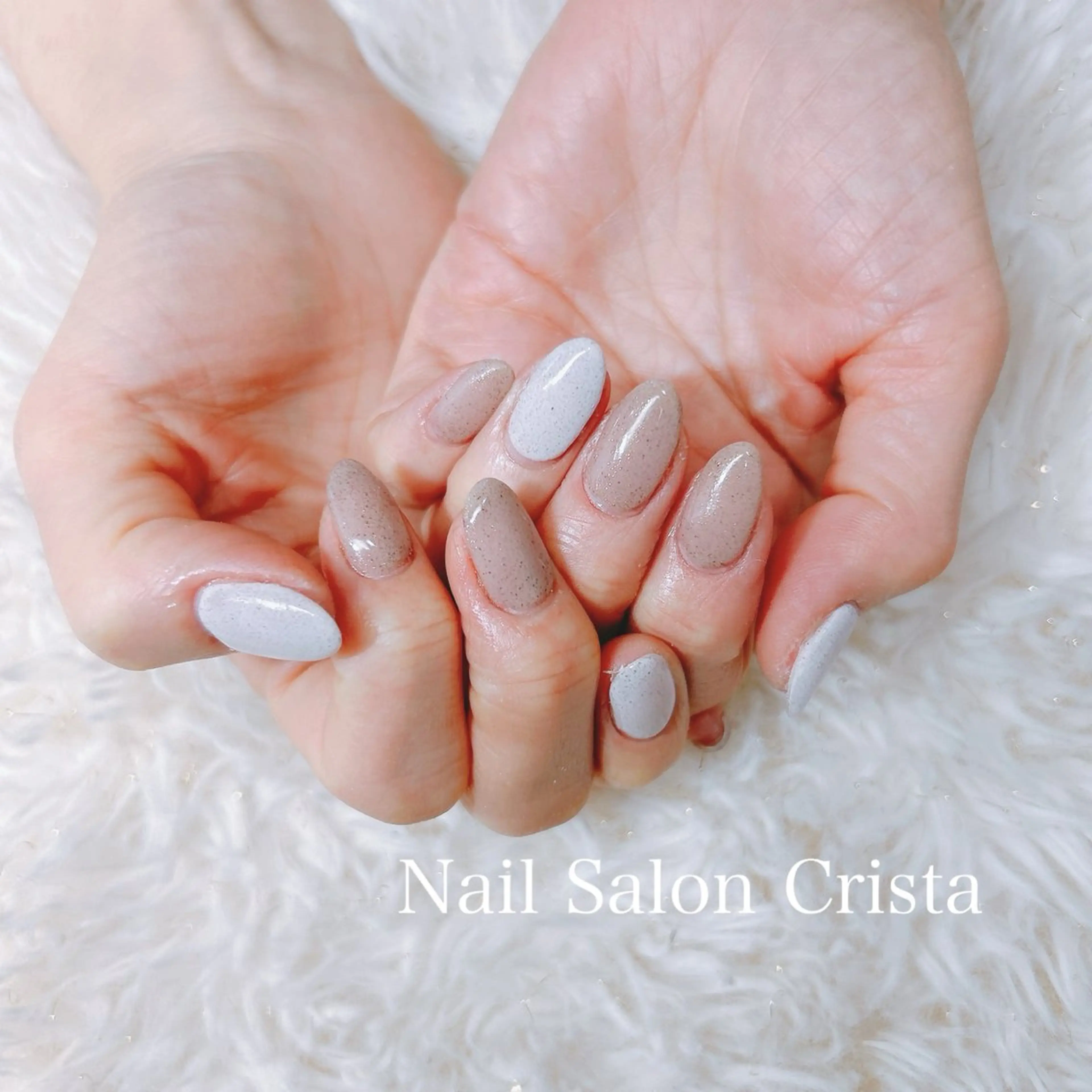 ネイル フットネイル ジェルネイル マグネットネイル オフィスネイル ワンカラーネイル ハンドネイル NAILSALON CRISTA所属・🤍CRISTA yui🤍のネイルデザイン