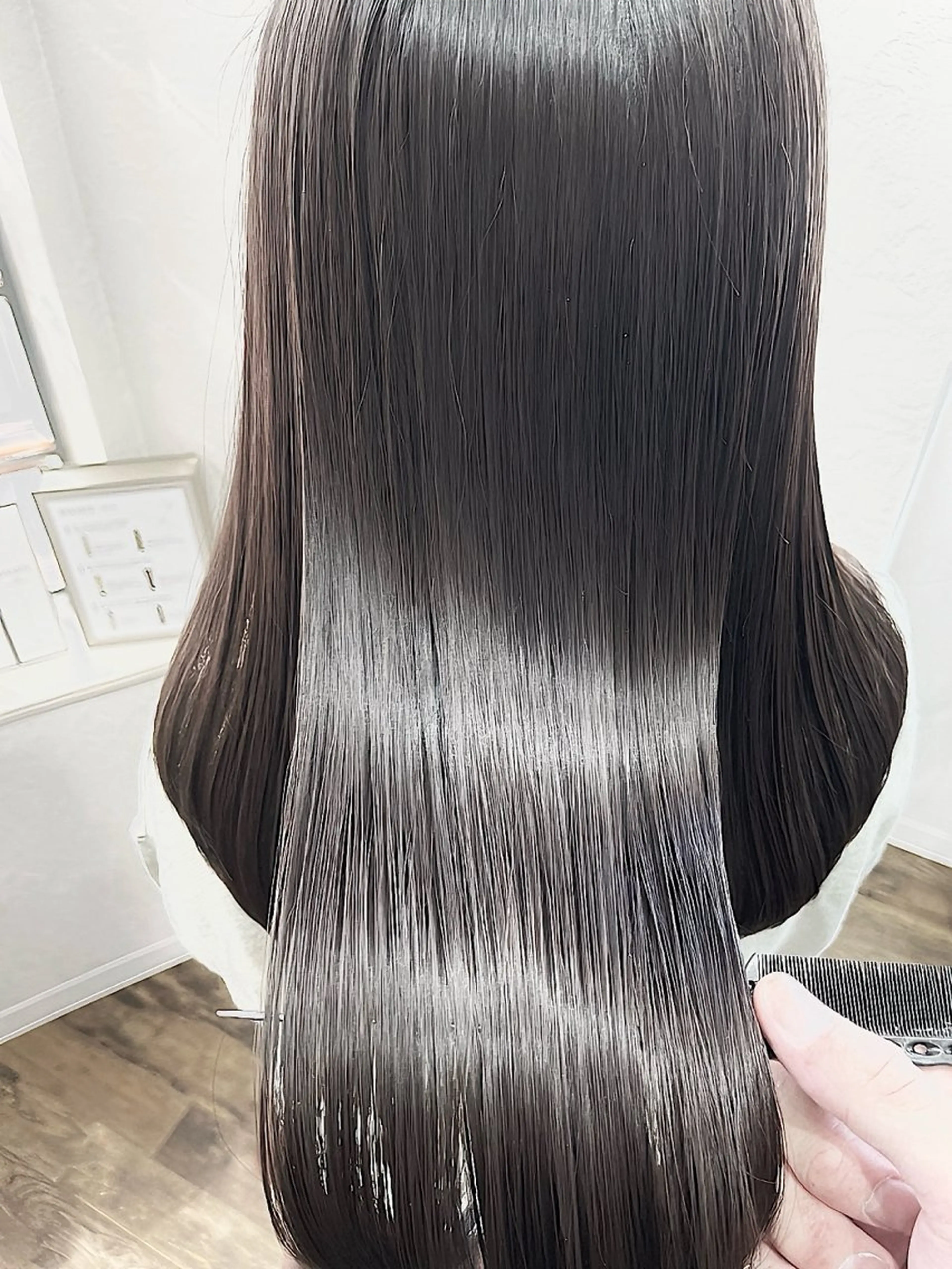 ミディアム カラー カット 縮毛矯正 トリートメント Aurora所属・✨美髪/髪質改善✨ ⭐️蔵前　浅草⭐️のヘアスタイル