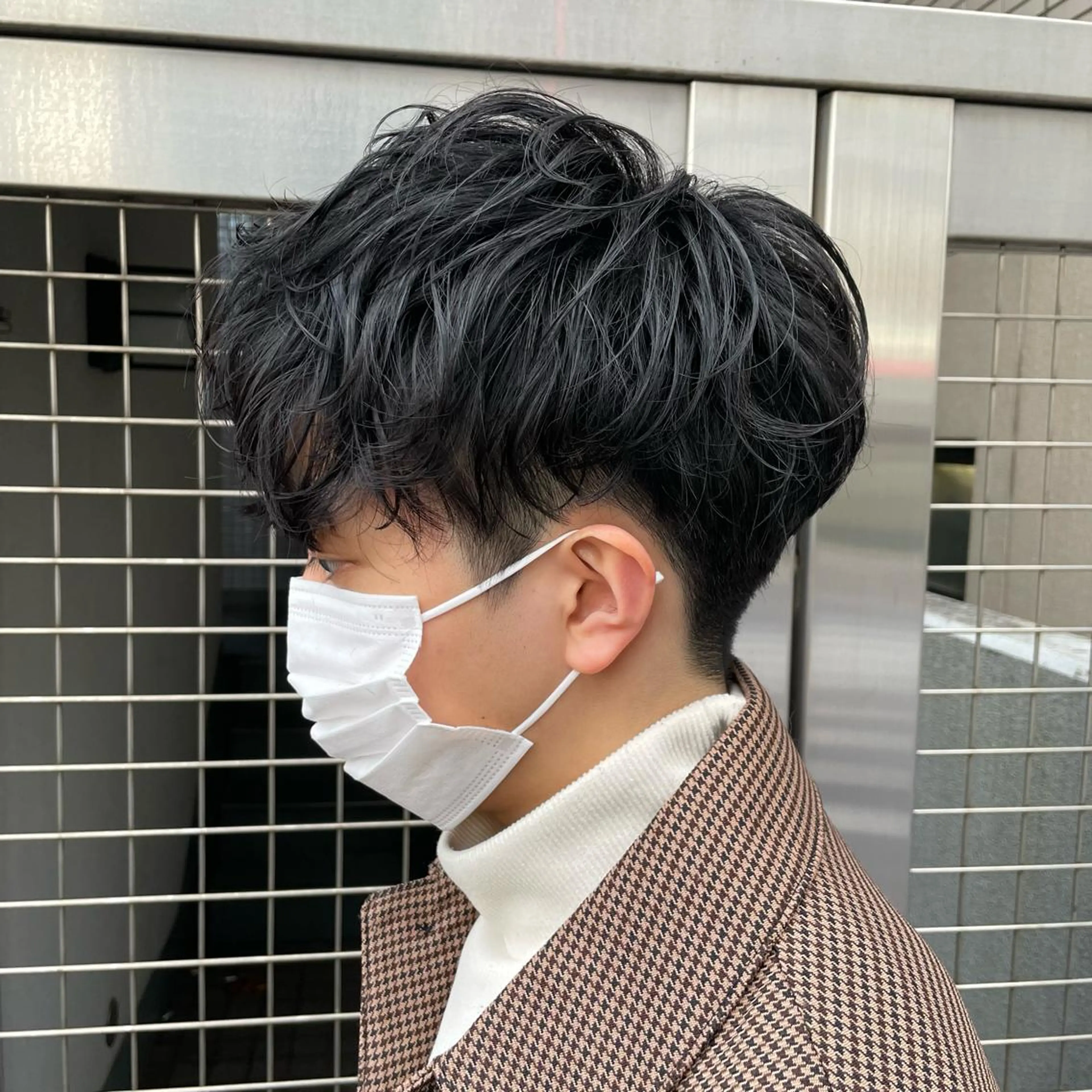 ショート パーマ メンズ カット パーマ 【メンズ縮毛矯正】 田中秀斗のヘアスタイル