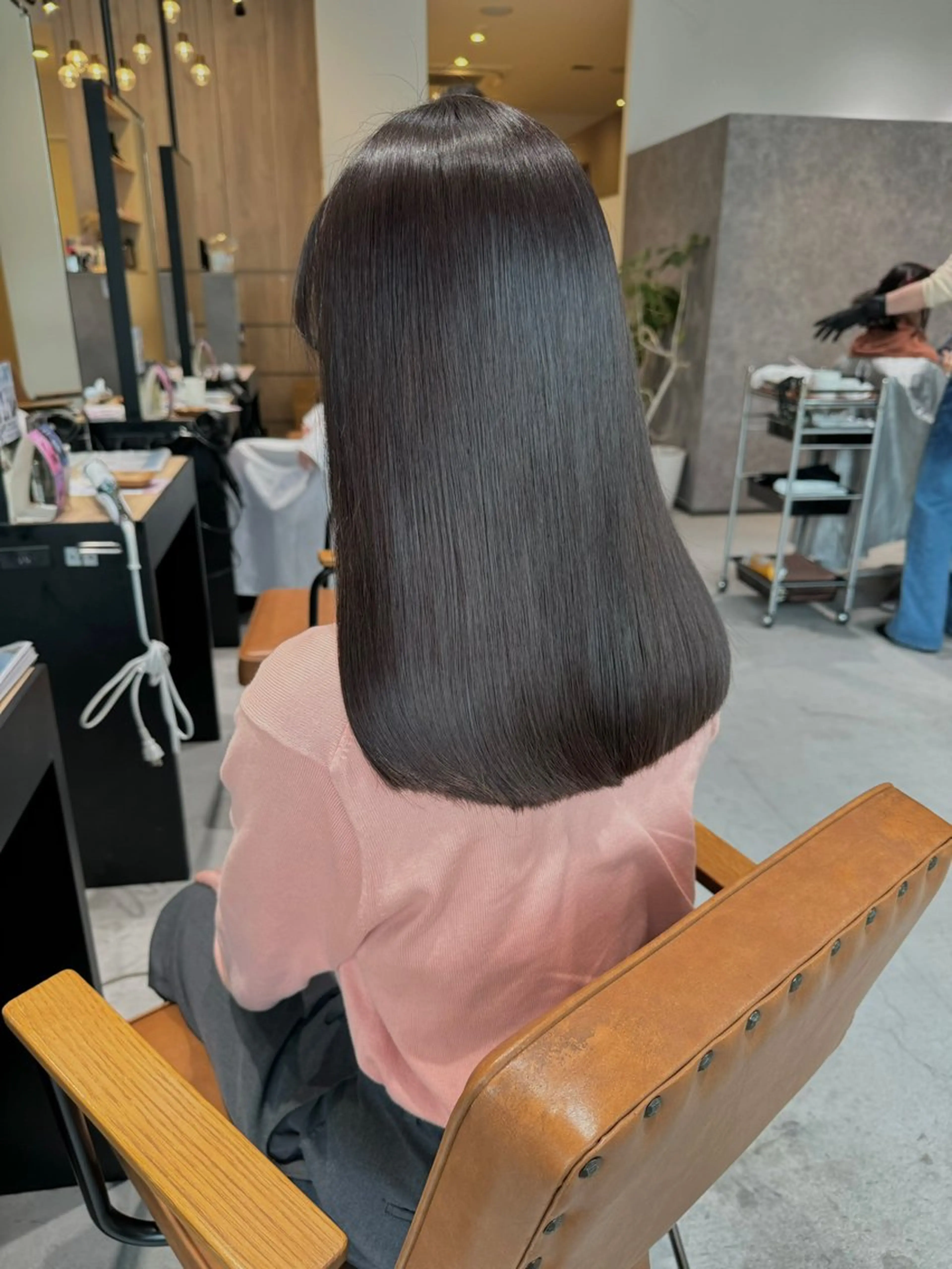 ミディアム 寺西 恵🪡🤍のヘアスタイル