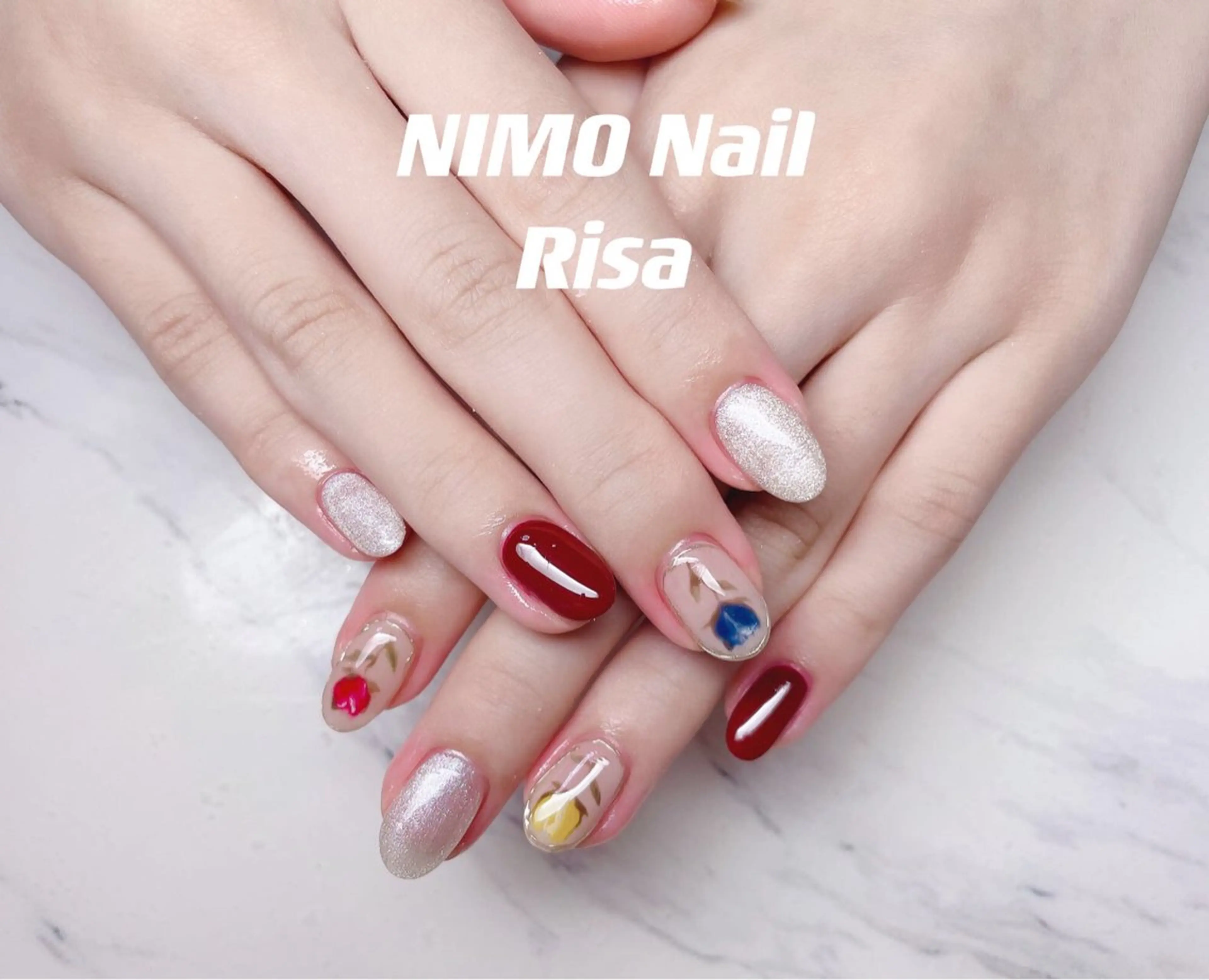 ネイル ハンドネイル RI SA☀️ リサのネイルデザイン