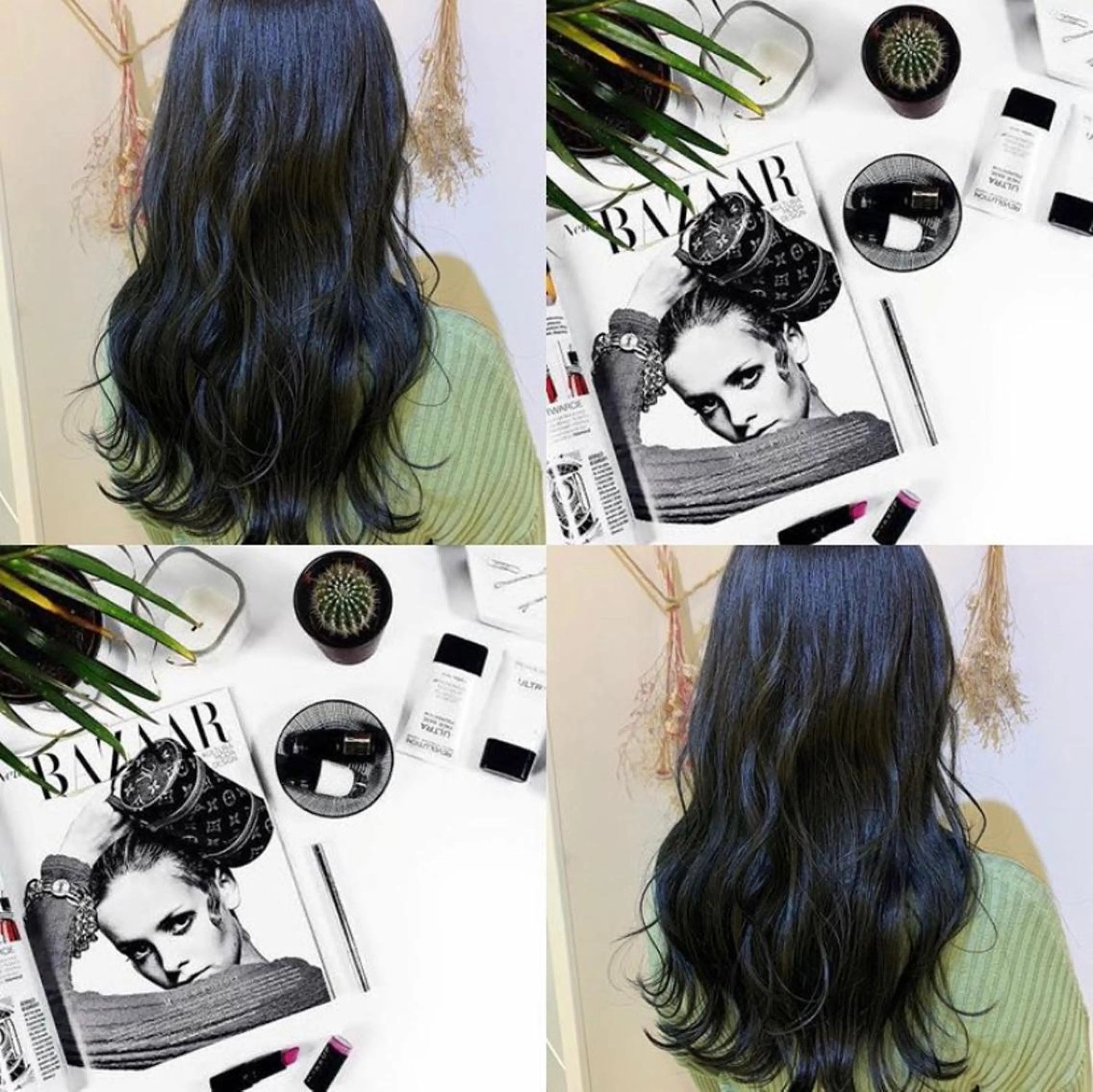 ミディアム カラー カット ヘアカラー トリートメント ヘアケア・頭皮ケア デザインカラー/中田のヘアスタイル