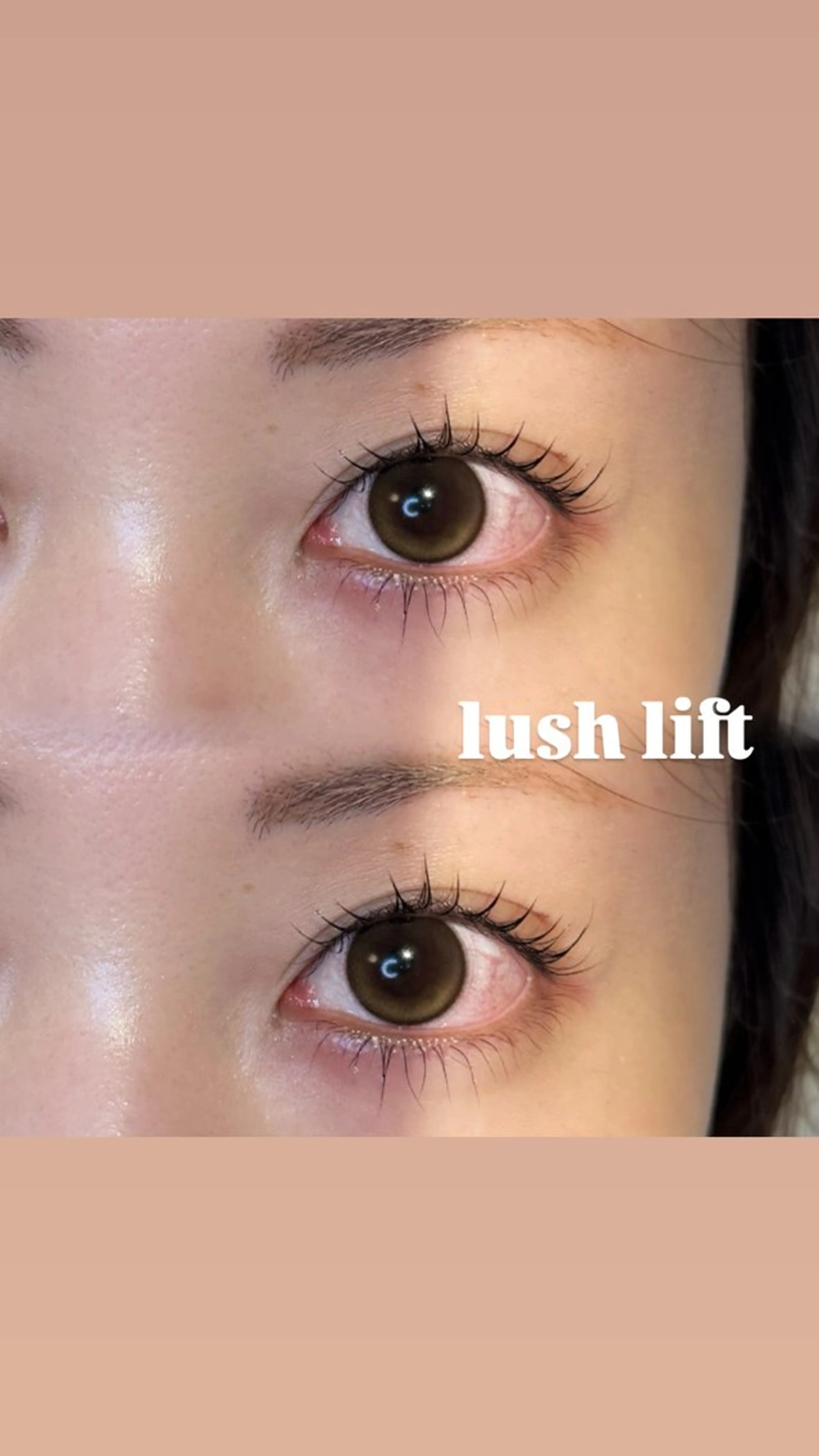 小顔効果抜群❣️上下まつ毛パーマ💖 ⚠️渋谷店と銀座/U店確認してから予約お願いします。の写真