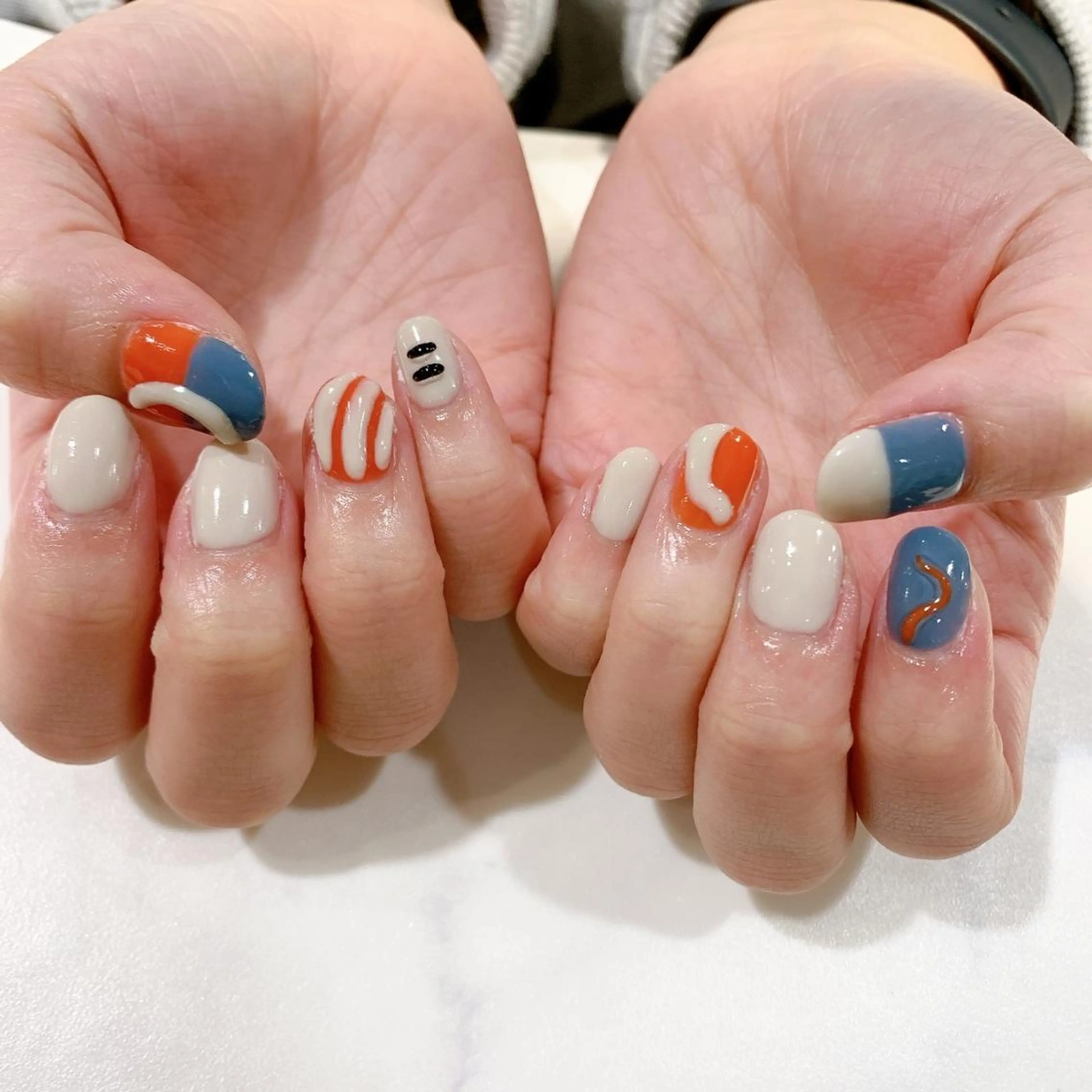 ネイル ハンドネイル maninail 新宿マルイメン店のネイルデザイン