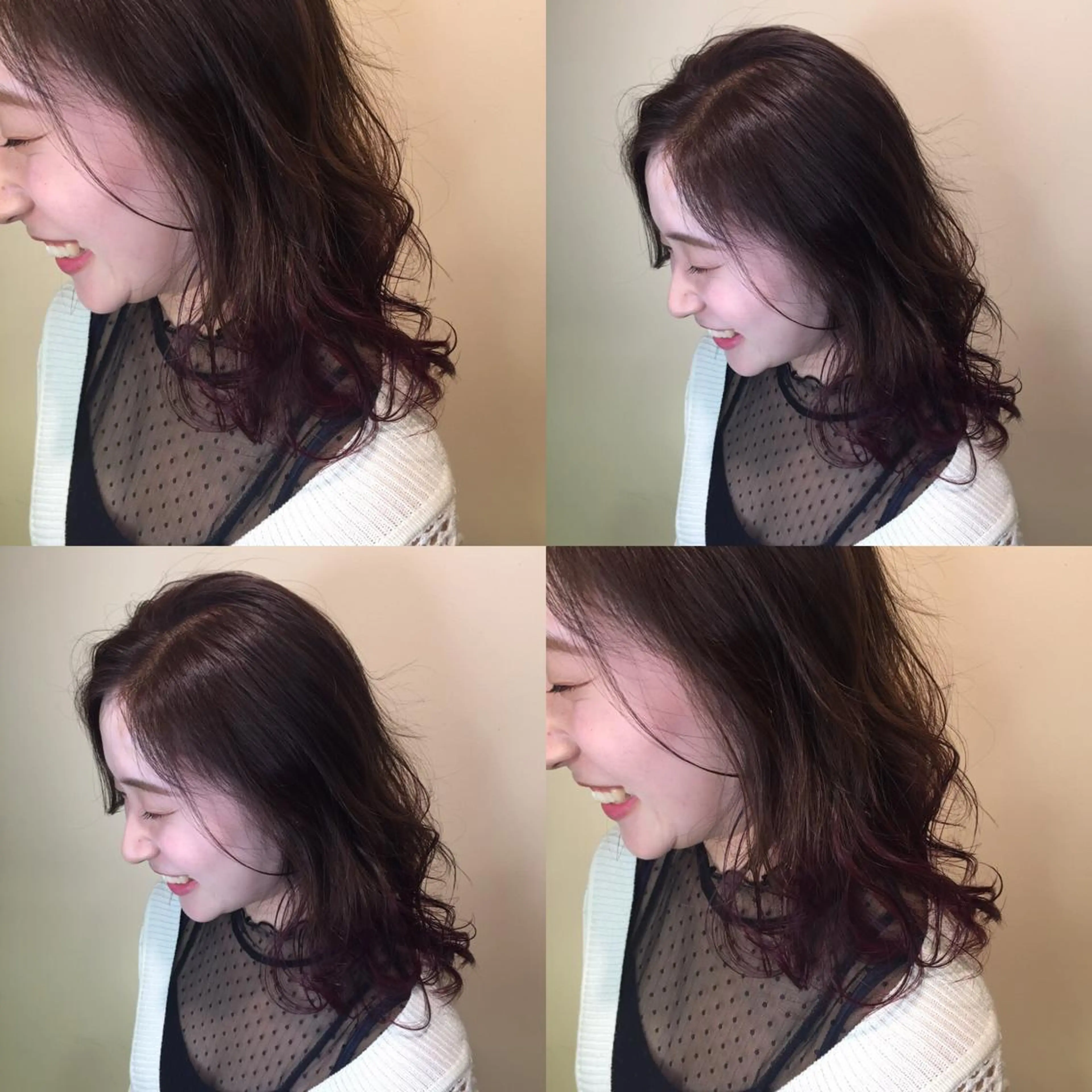 セミロング カラー グラデーションカラー 🌻Insta指名 NO.1🌻Shoのヘアスタイル